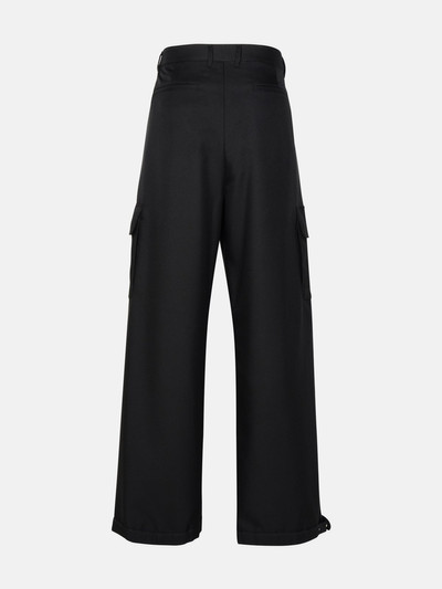 Off-White BLACK POLYESTER CARGO PANTS outlook