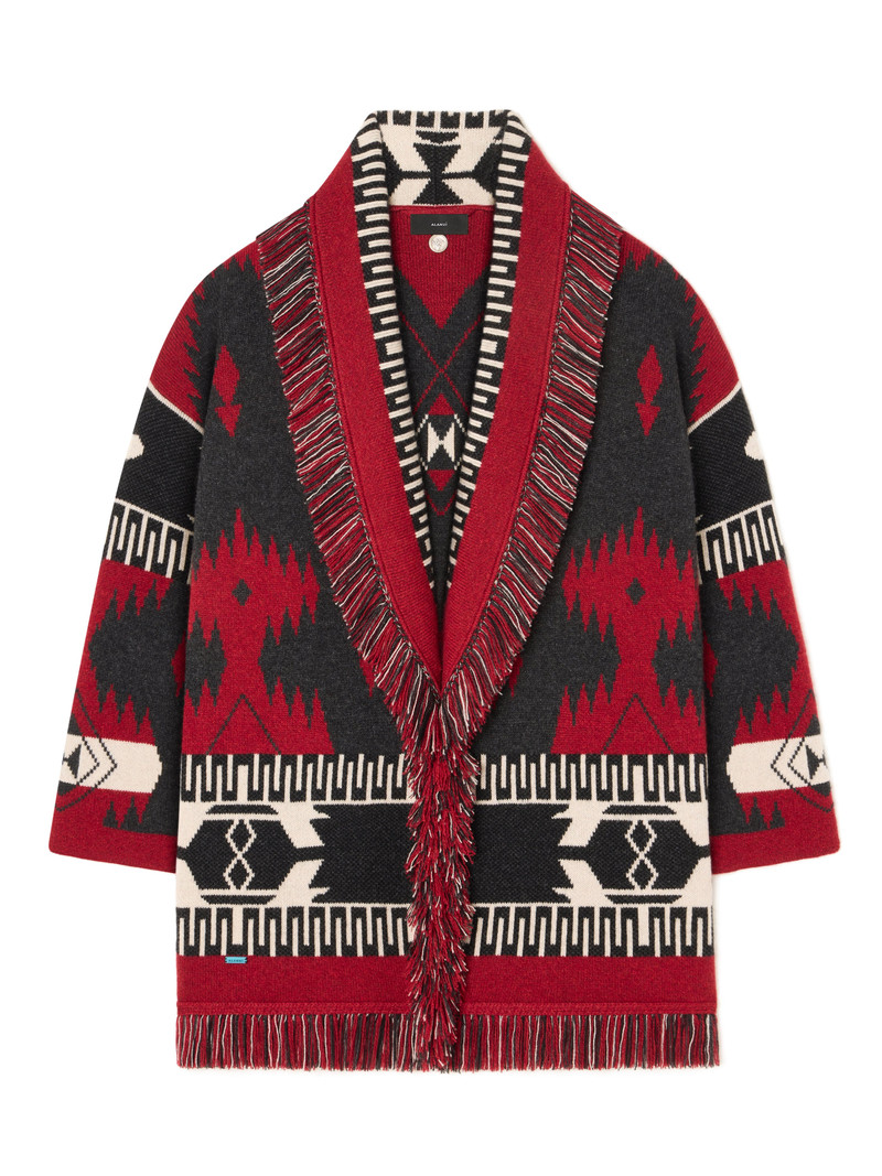 Alanui Icon Jacquard Cardigan outlook