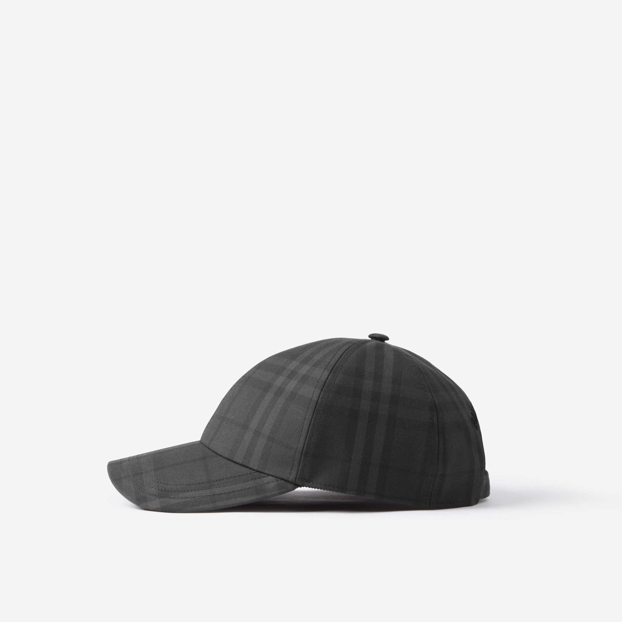 Vintage Check Cotton Baseball Cap - 4