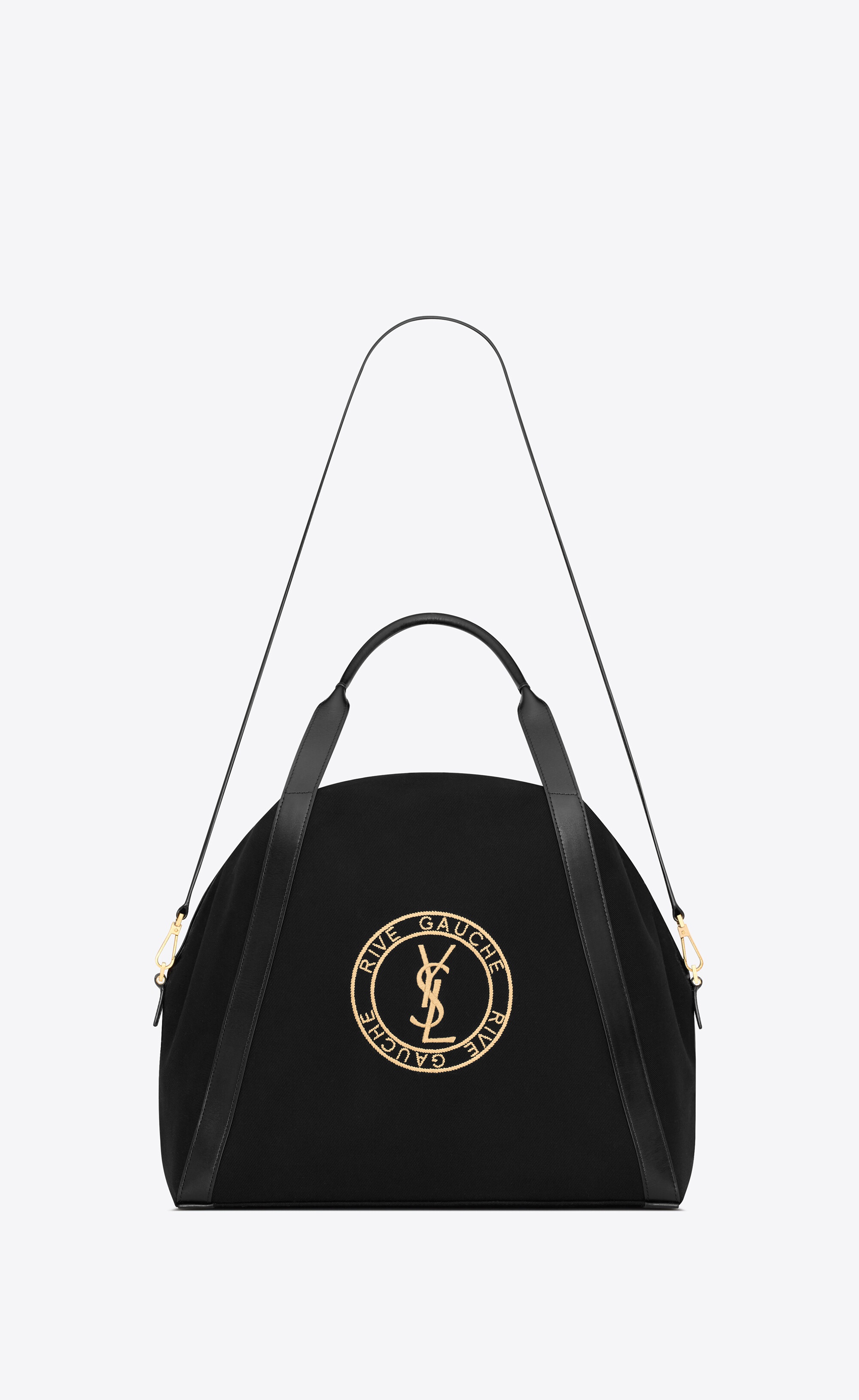 rive gauche bowling tote in canvas - 2