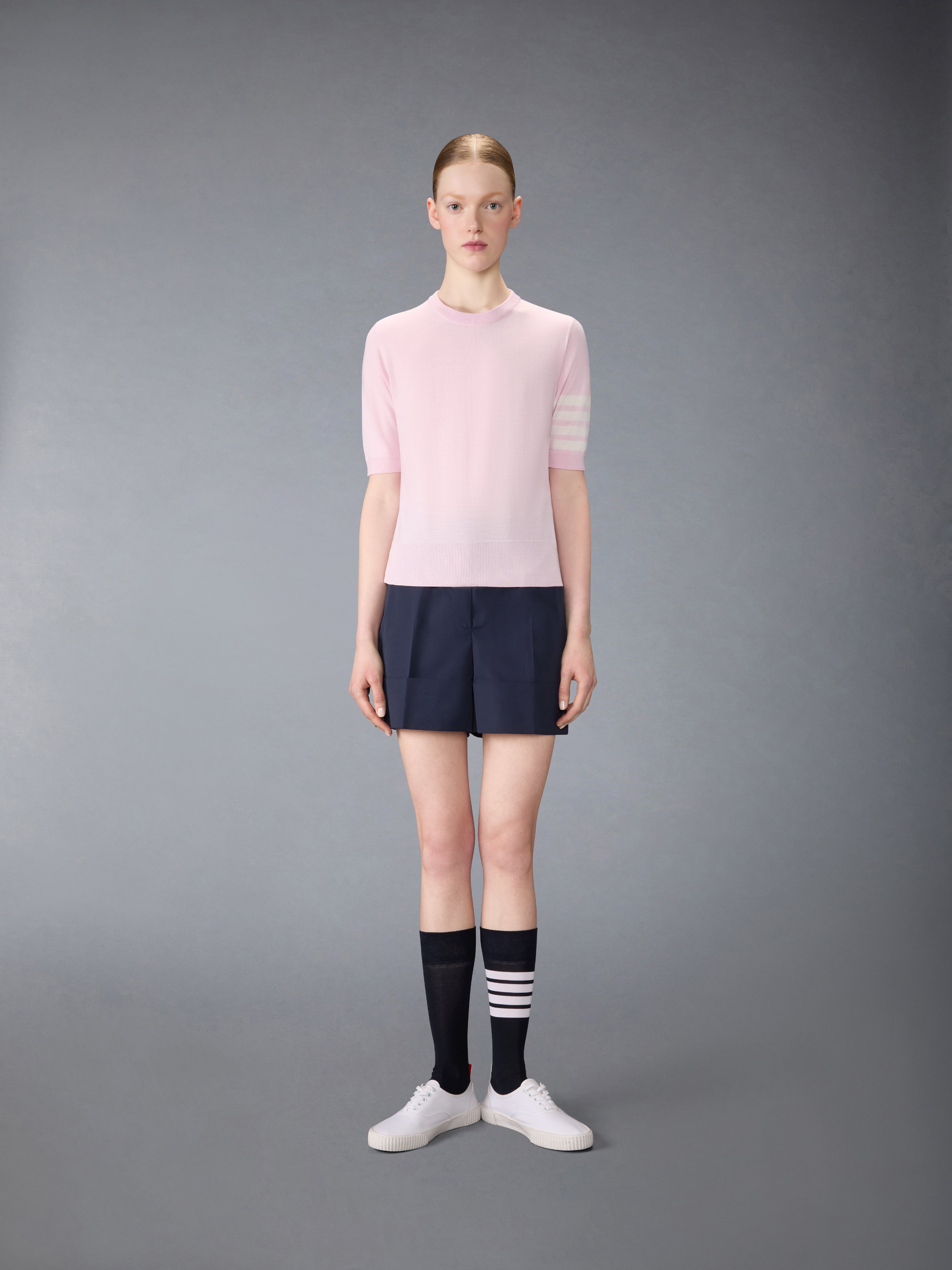 FINE MERINO WOOL 4-BAR TEE - 3
