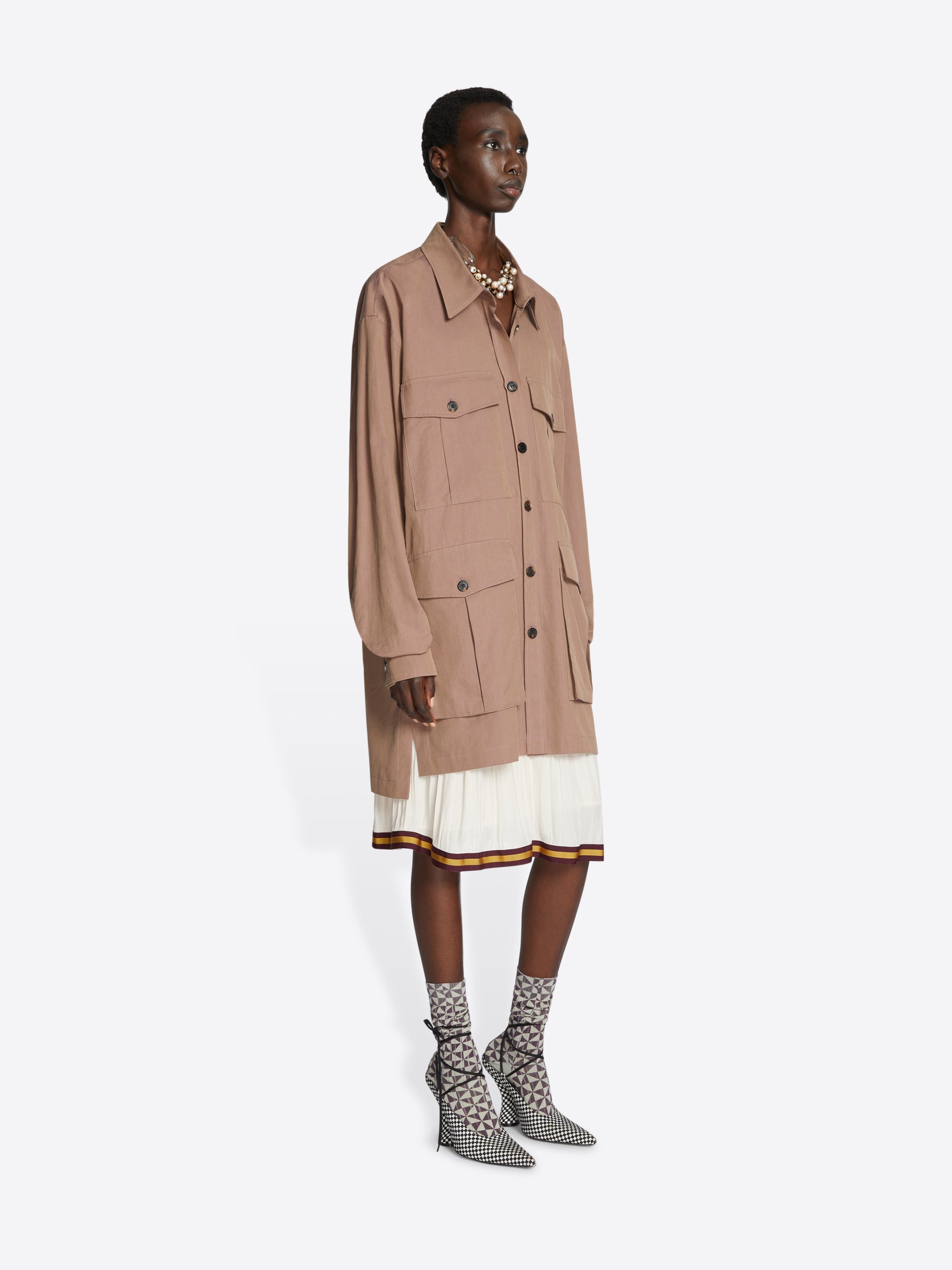 UTILITY SHIRT DRESS - 3