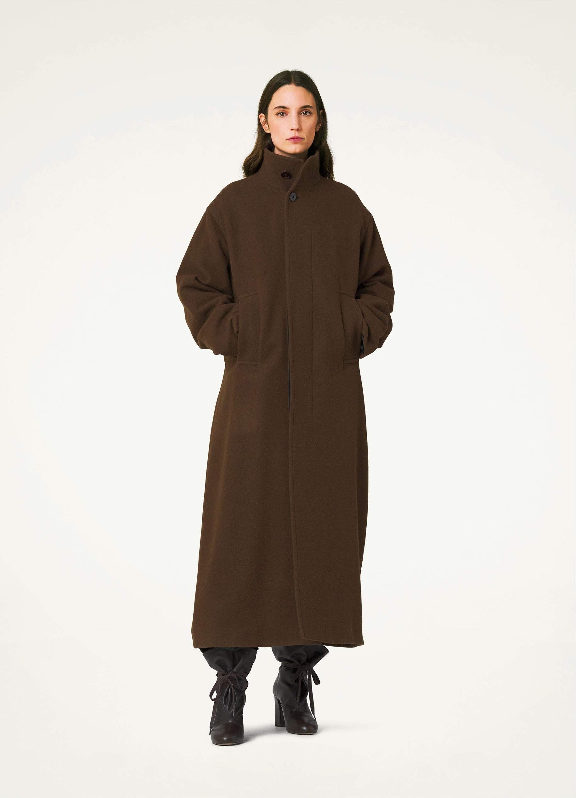 BATHROBE COAT
WOOL CASHMERE - 5