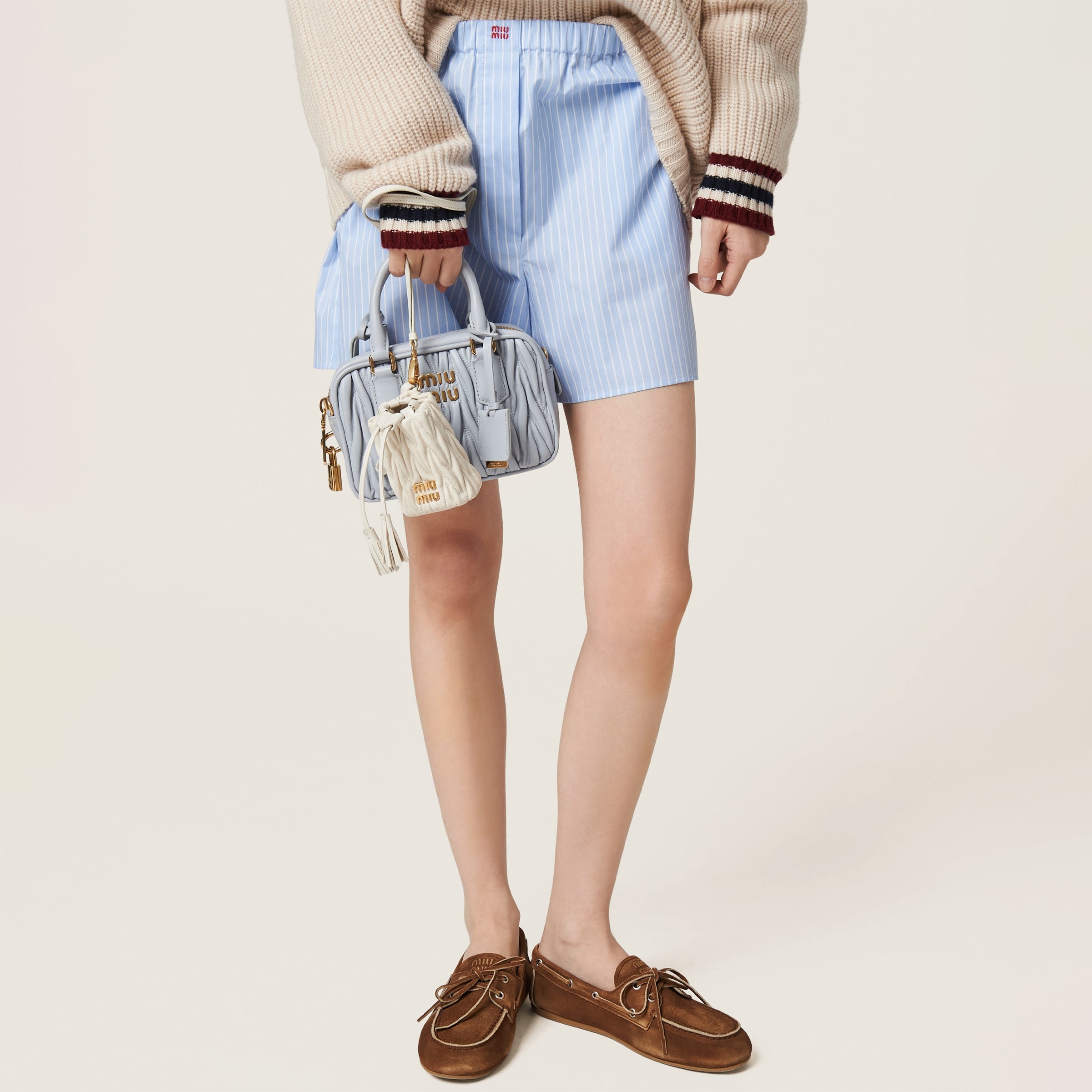 Matelassé nappa leather micro bag - 2