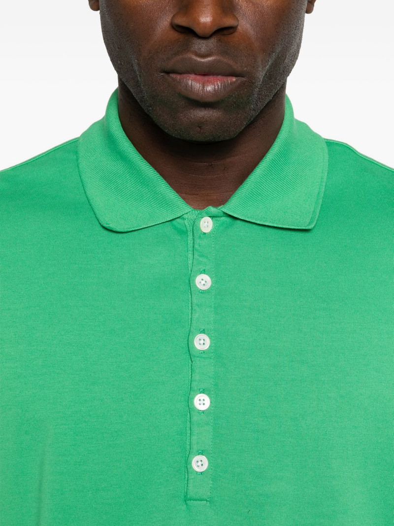stripe-detail polo shirt 5