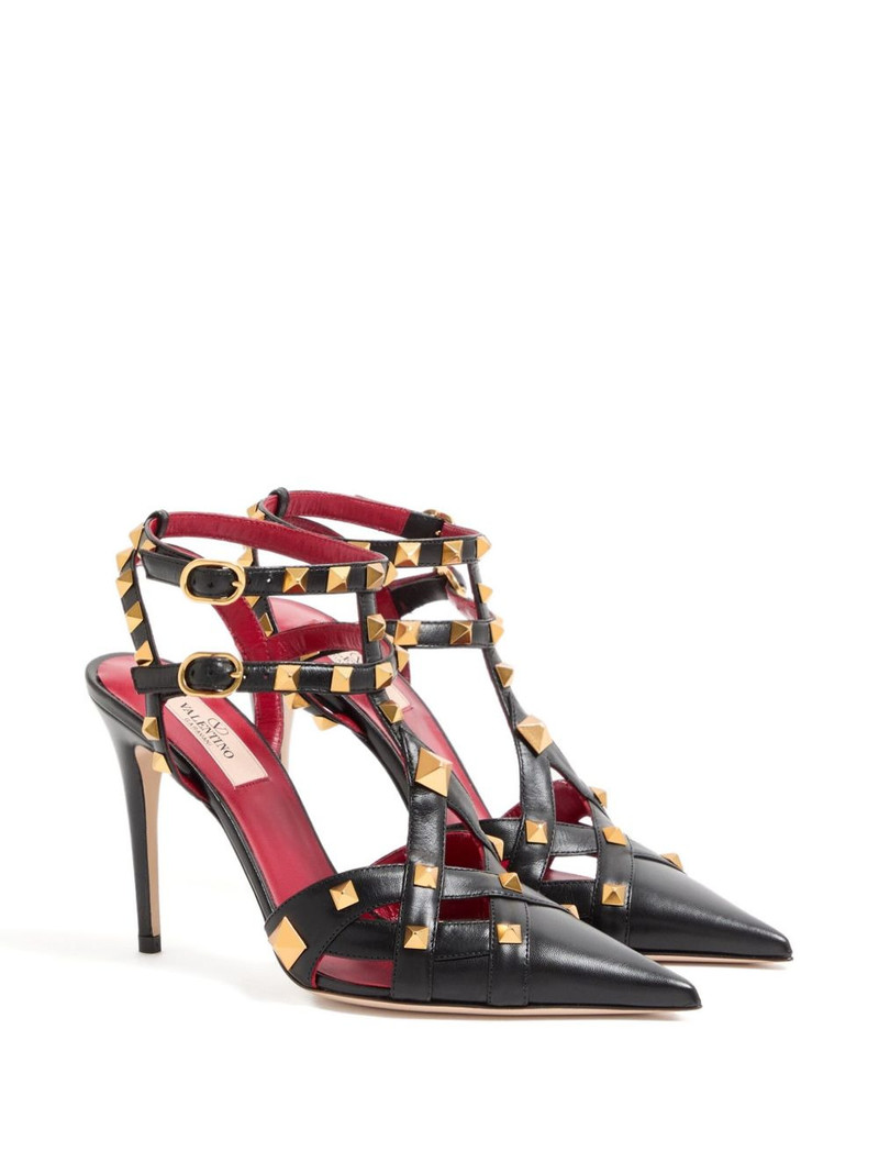 Valentino 100mm Rockstud-embellished pumps outlook