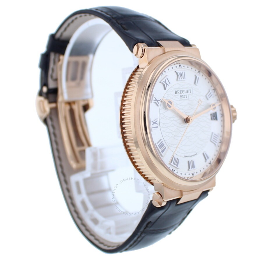 Breguet Marine Automatic Silver Dial Men's 18kt Rose Gold Watch 5517BR/12/9ZU - 4