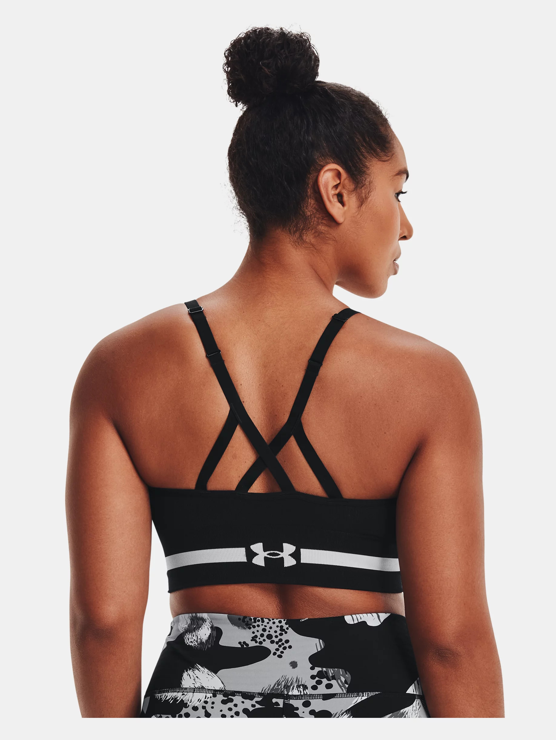Women's UA Seamless Low Long Sports Bra - 4