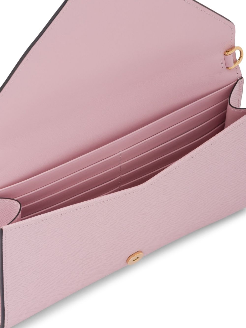 Saffiano leather envelope clutch - 7