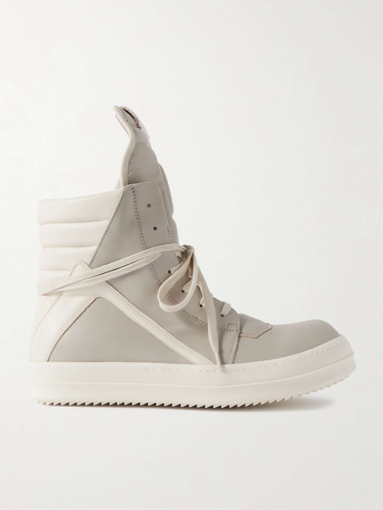 Geobasket Leather High-Top Sneakers - 1