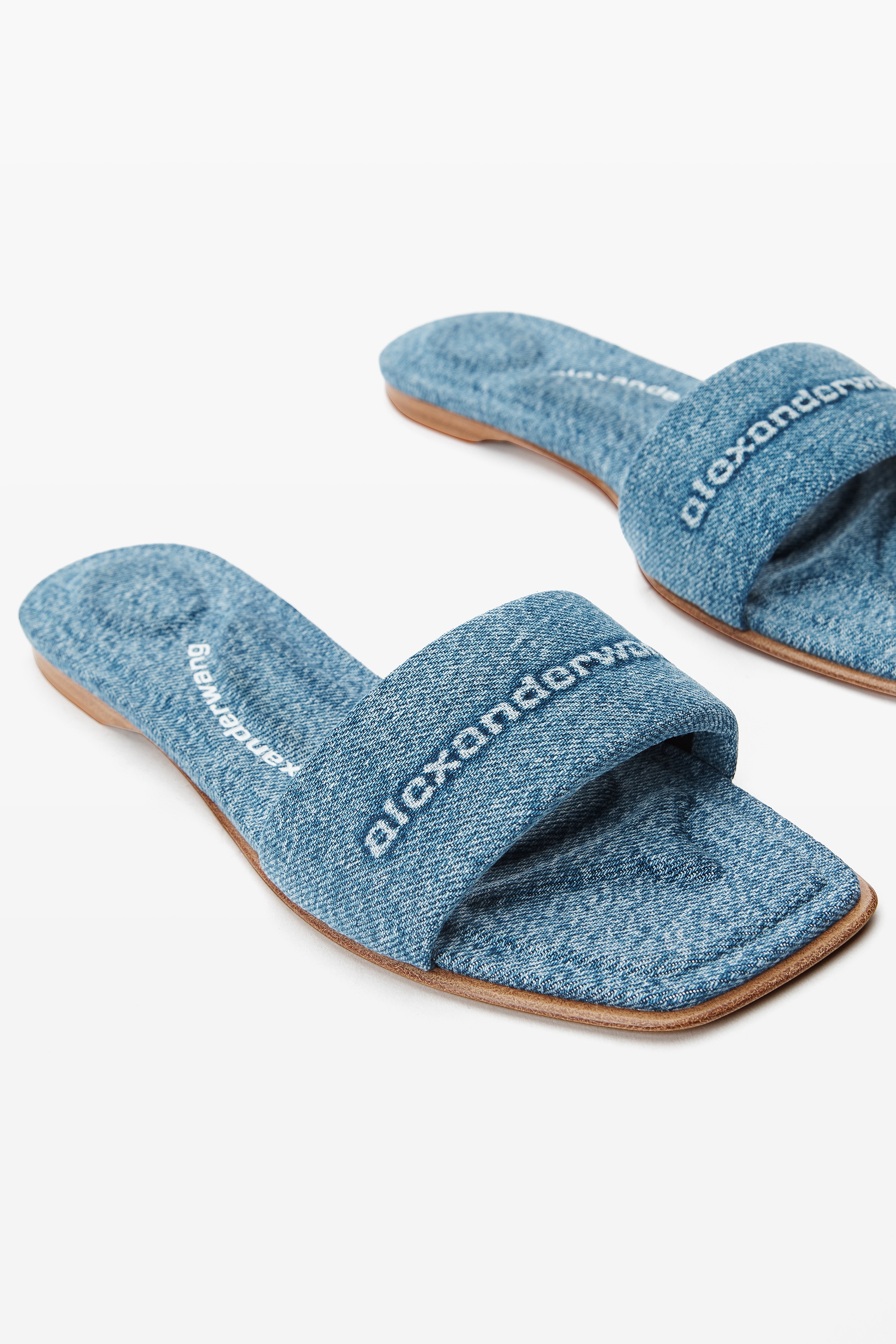Vy Pool Sandal in Denim - 2