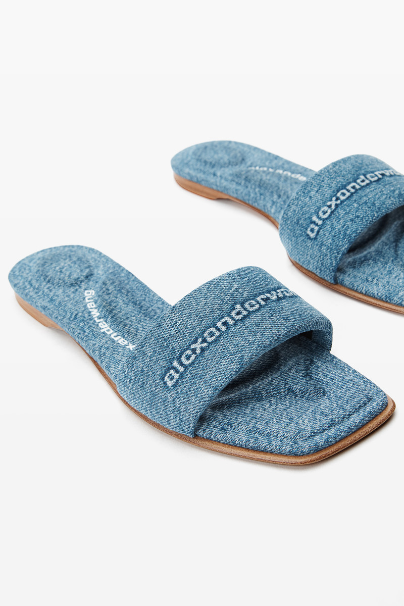 Vy Pool Sandal in Denim 2