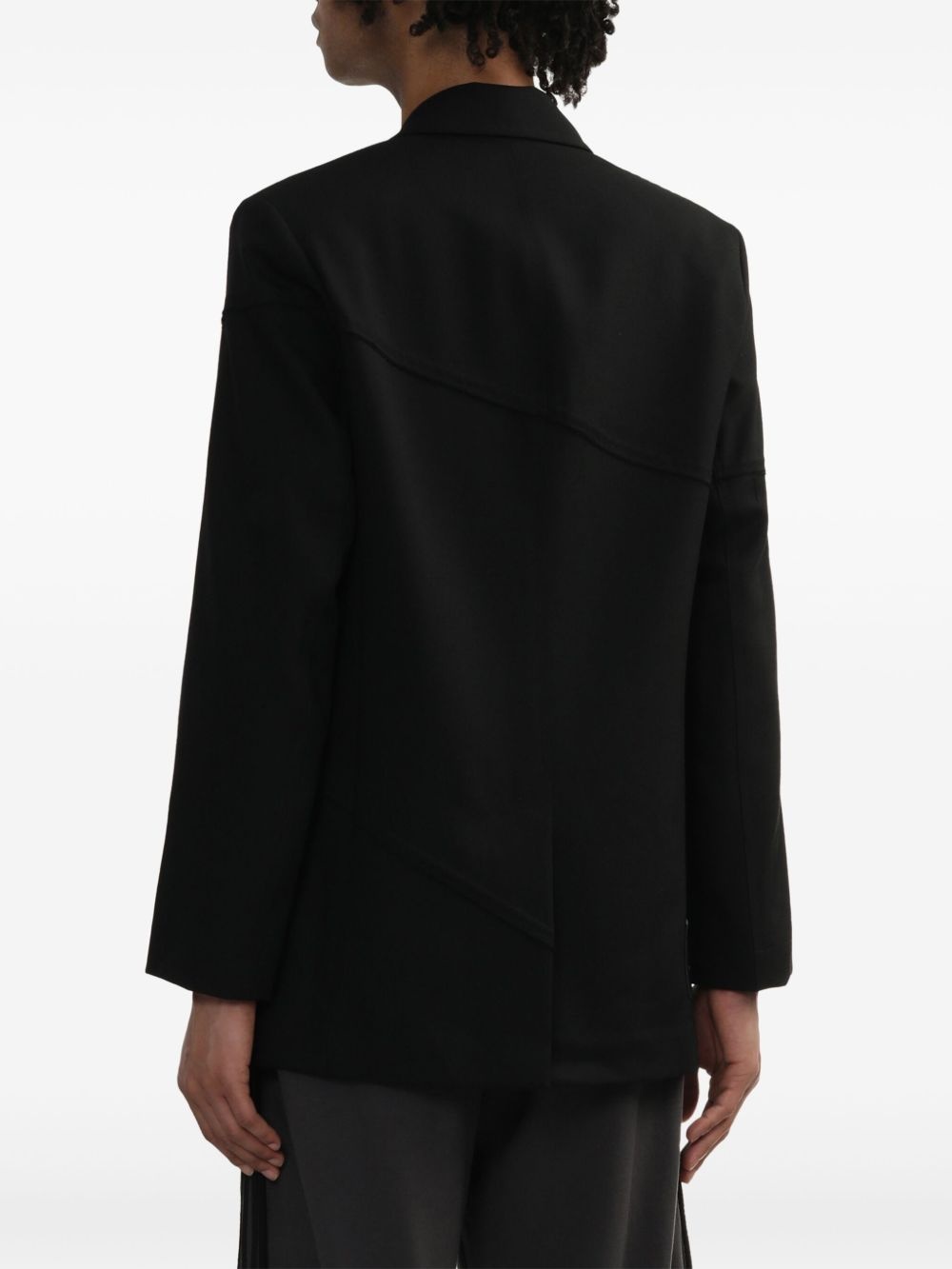 wool blazer - 4