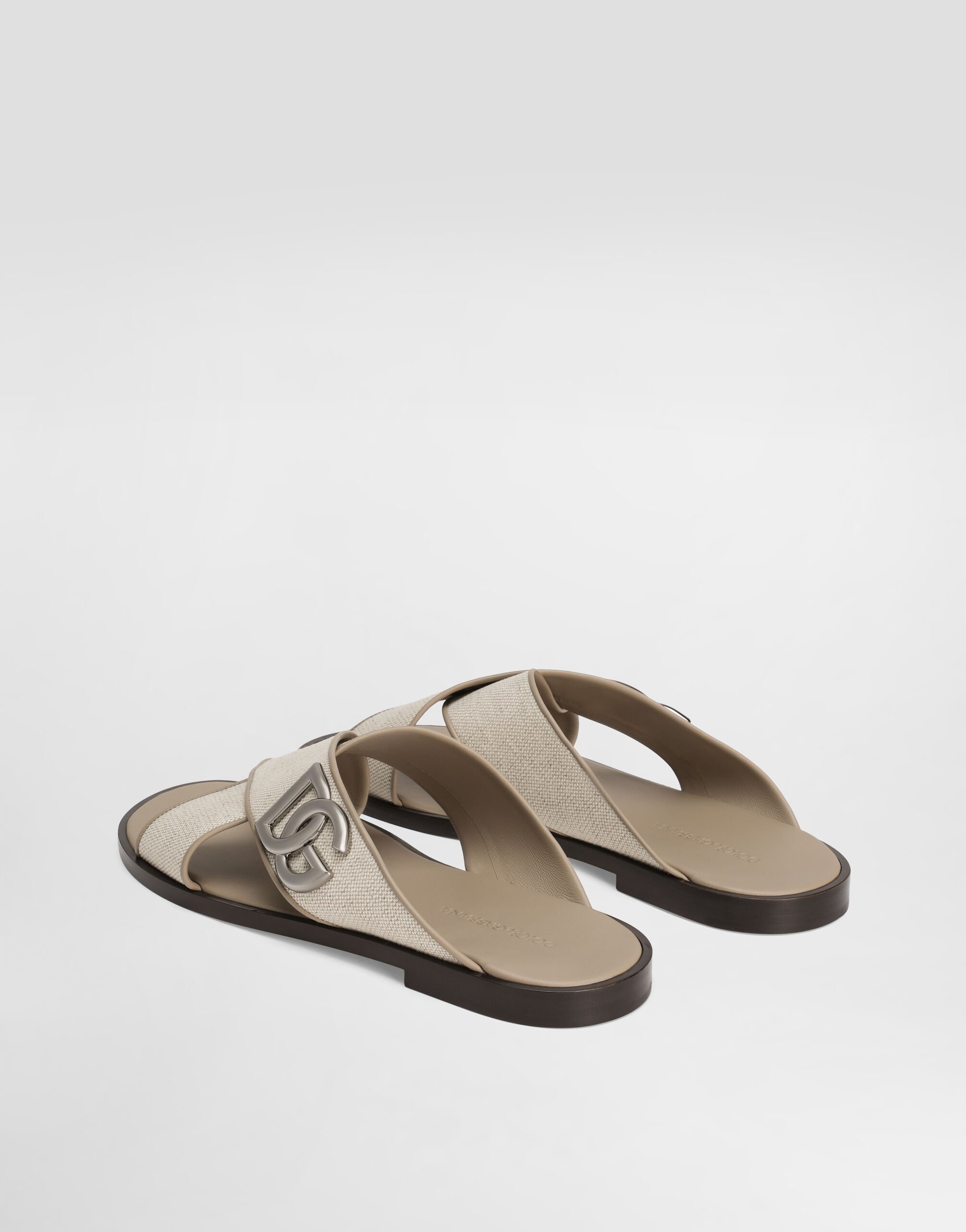 Salt&pepper nappa sandal - 3