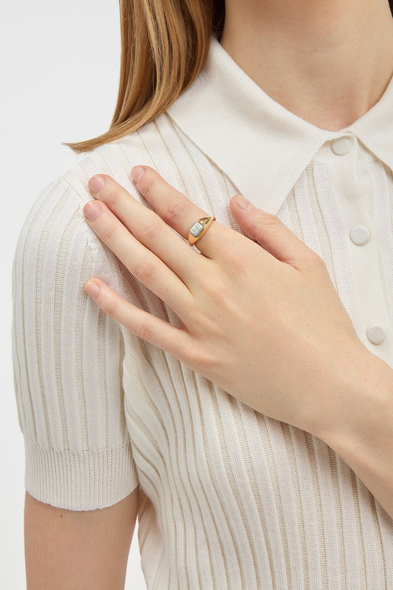 GABRIELA HEARST Small Ring 18k Gold outlook