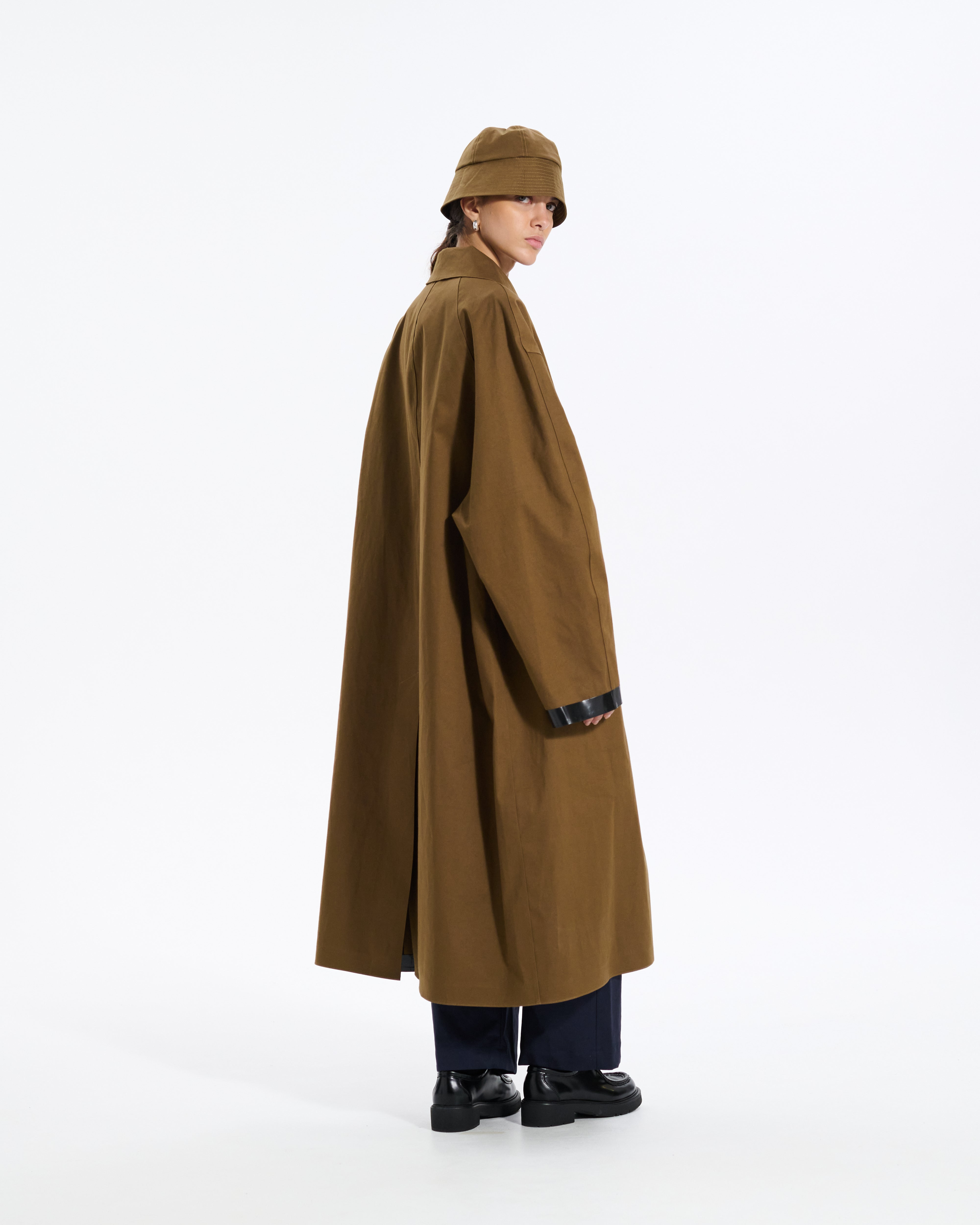 Ettrick Rubberised Long Coat - 3