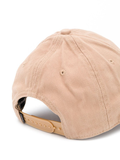 Diesel logo corduroy baseball cap outlook