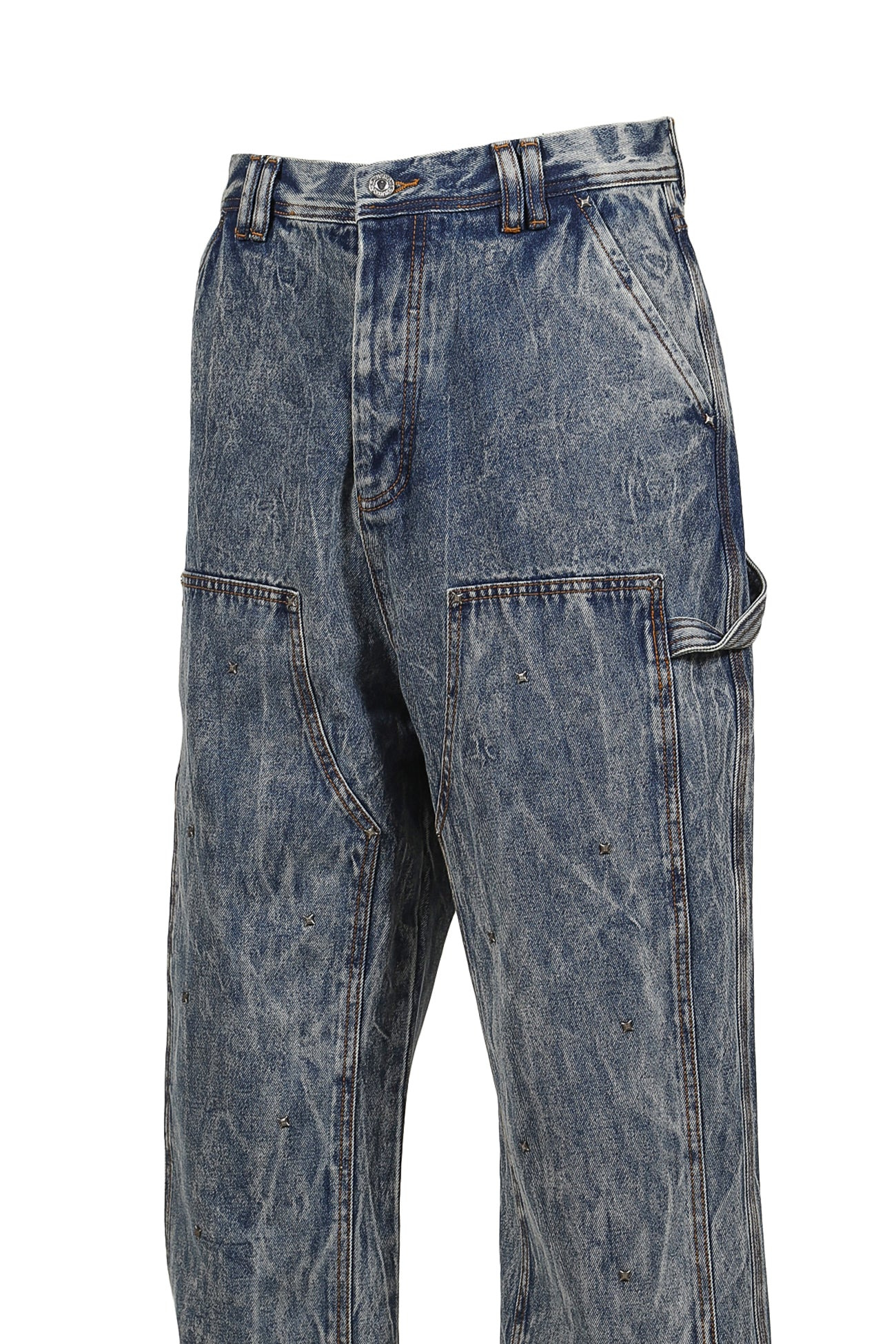 WORKWEAR MULTI RIVET DENIM / LT. BLU - 8