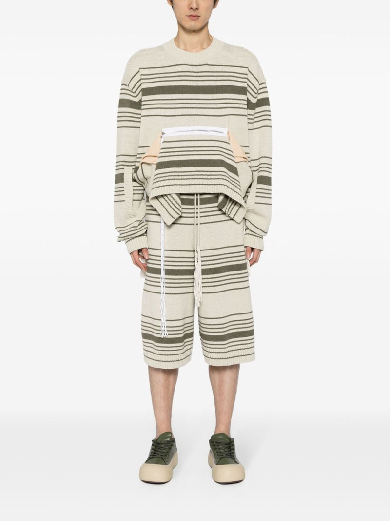 Craig Green asymmetric striped jumper outlook