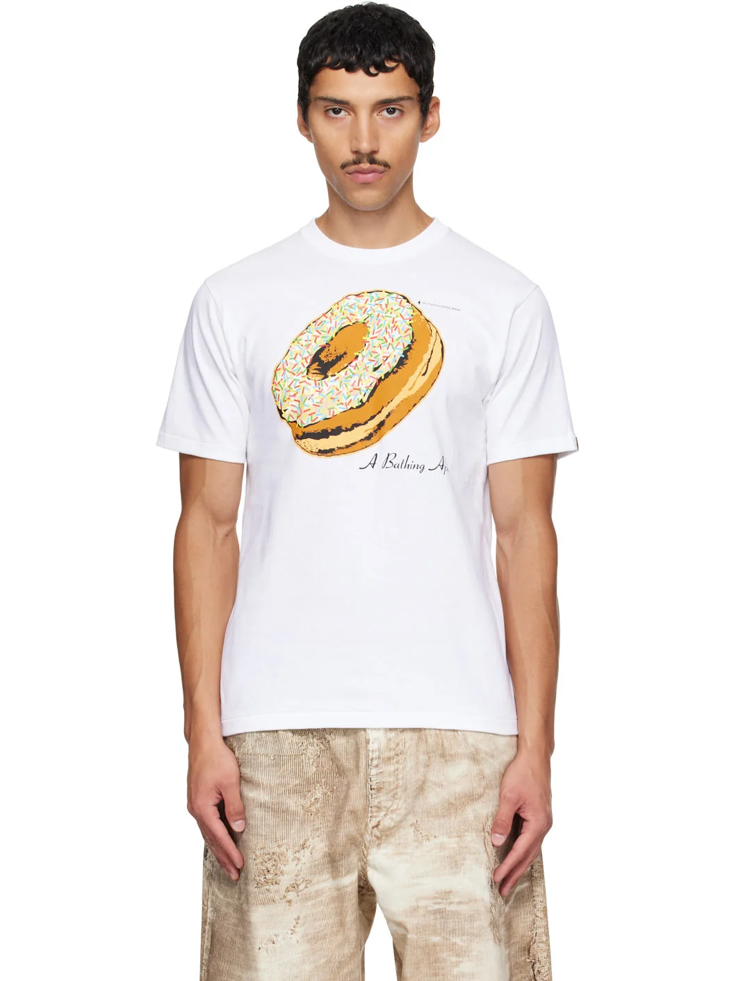 White Classic Donut T-shirt - 1