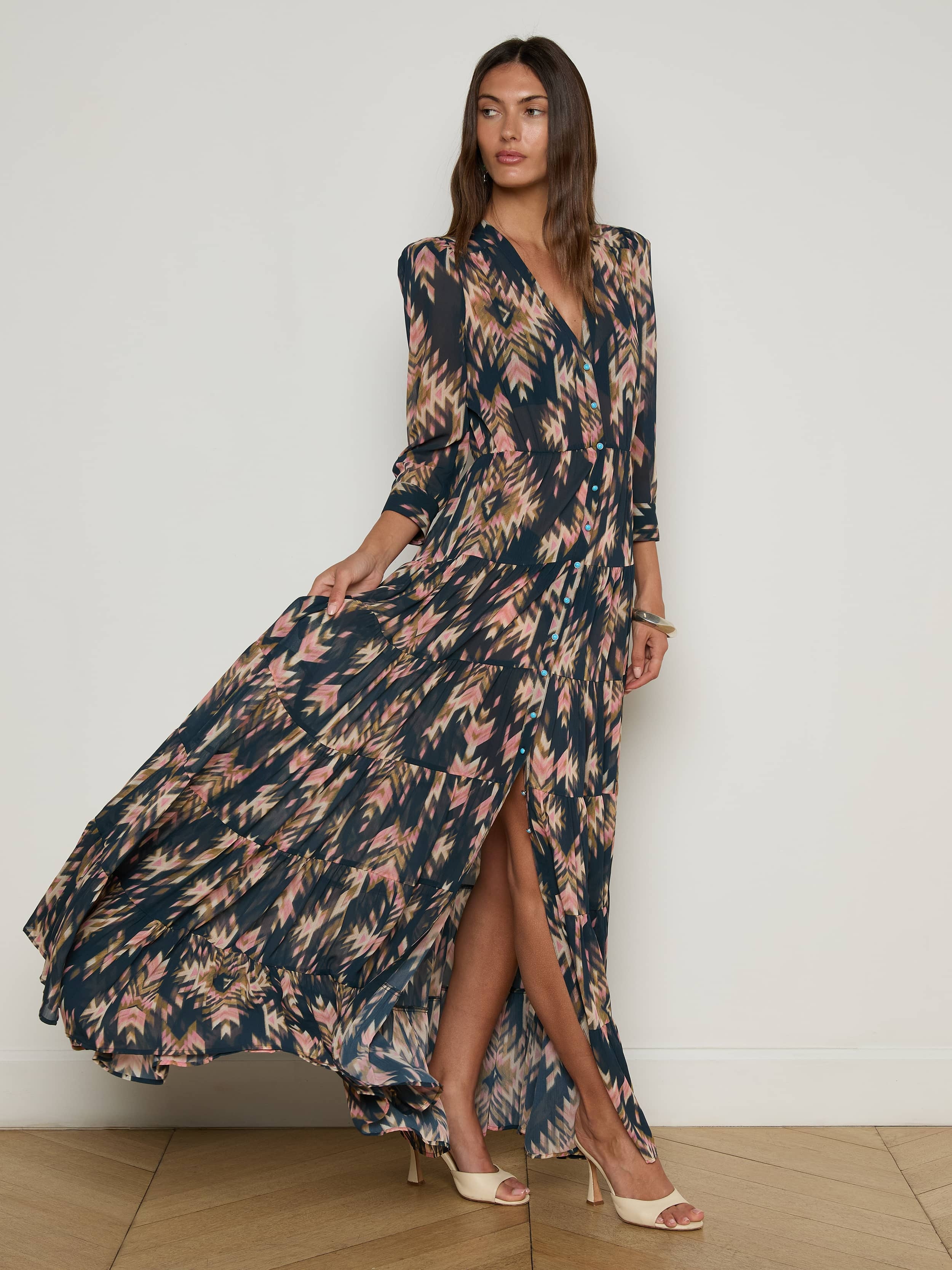 Seraphina Tiered Maxi Dress - 3