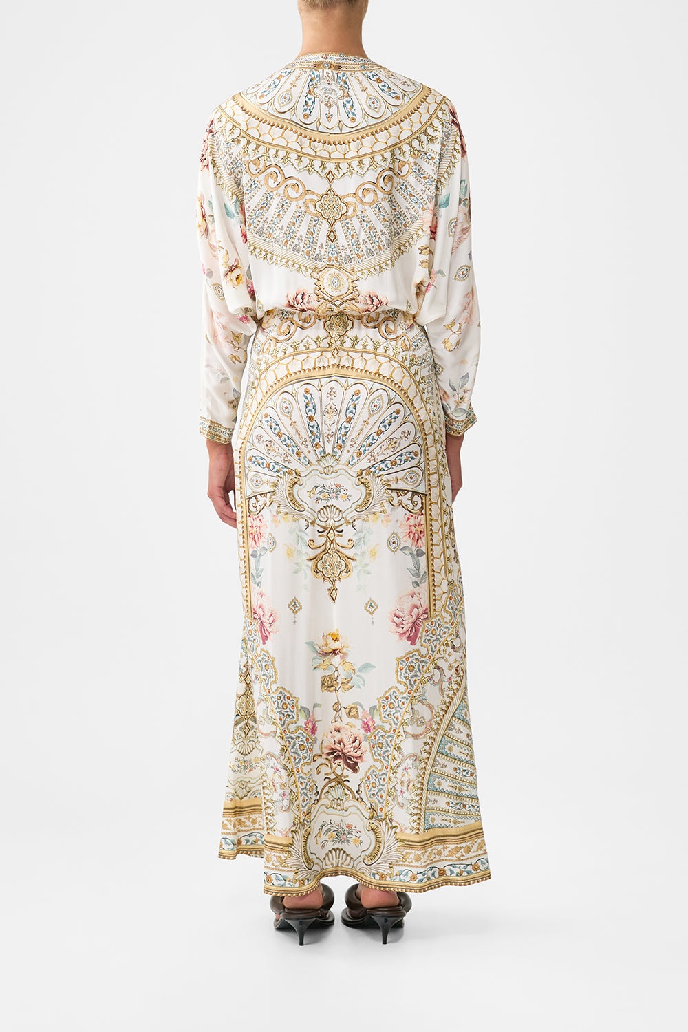 TWIST FRONT BATWING DRESS - 3