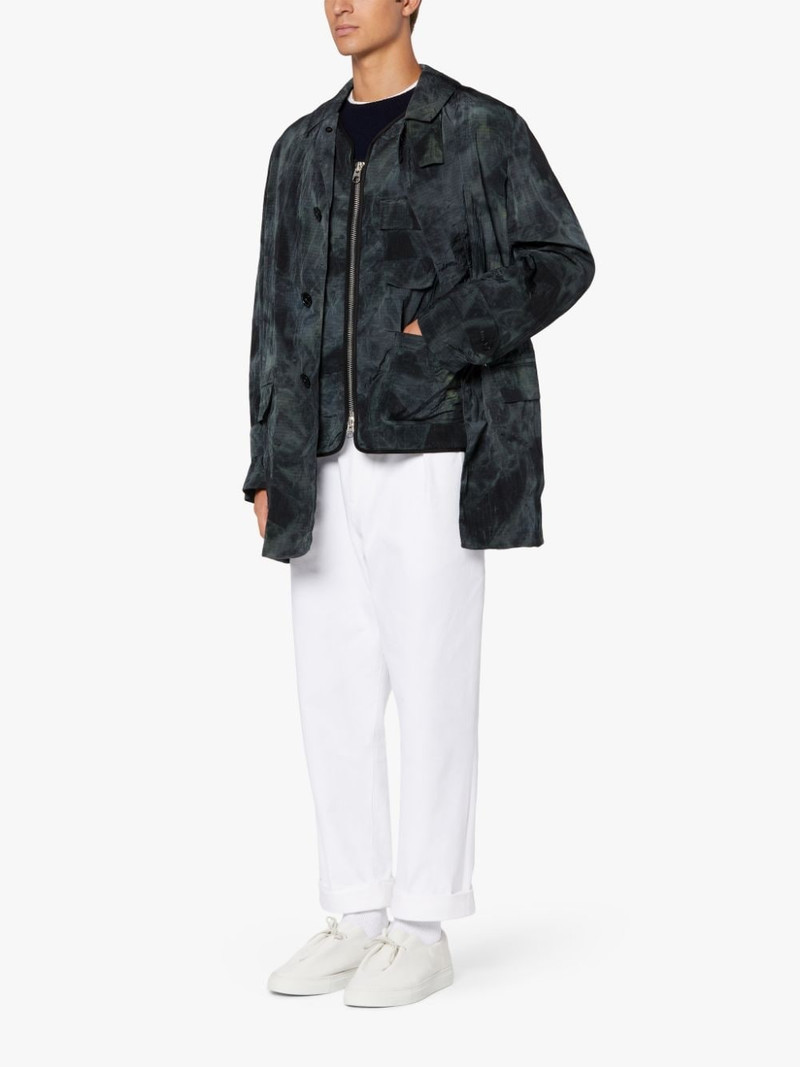 GENERAL TIE DYE NYLON GILET | GQM-211 4