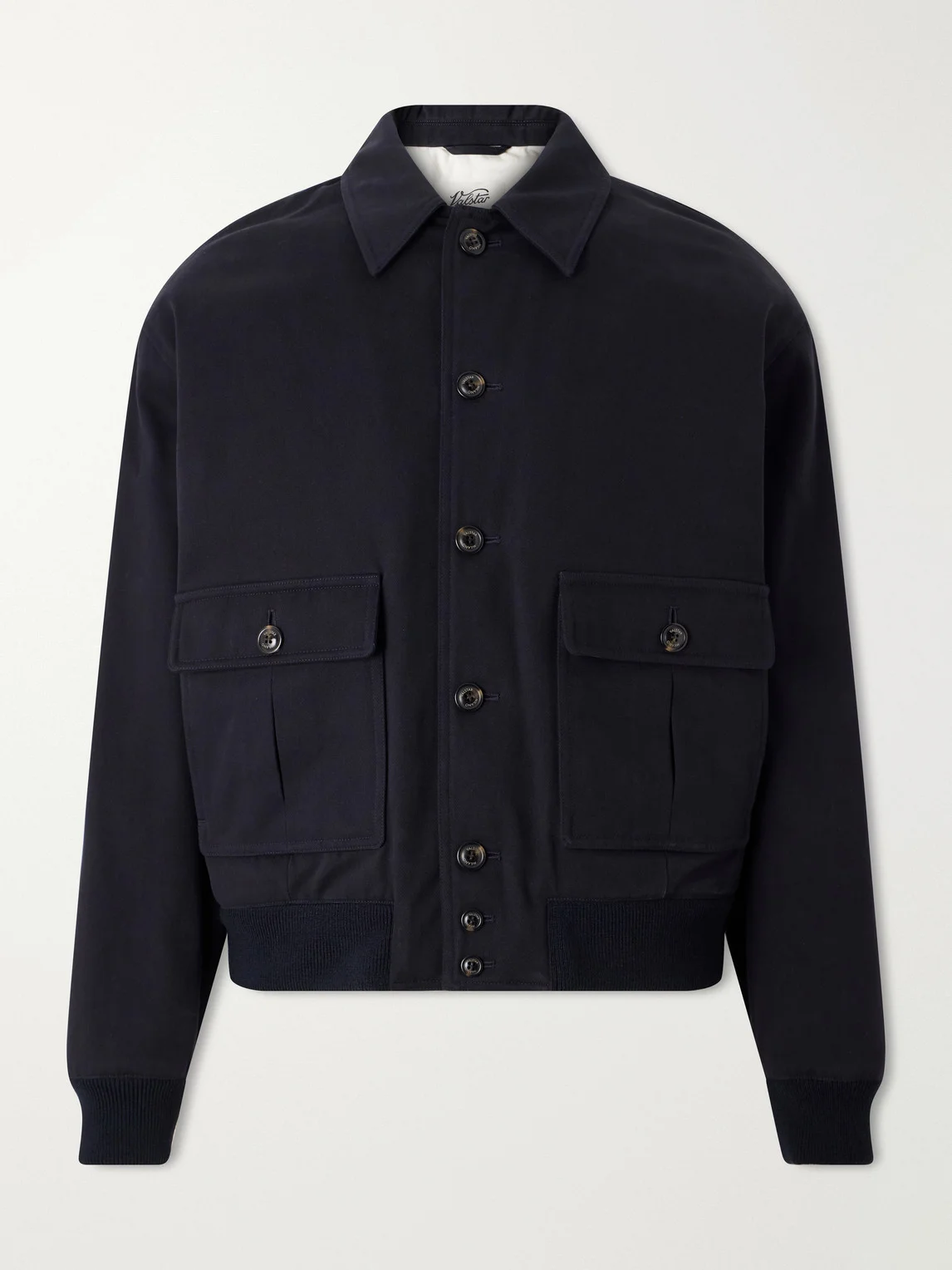 Colin Padded Cotton-Twill Bomber Jacket - 1