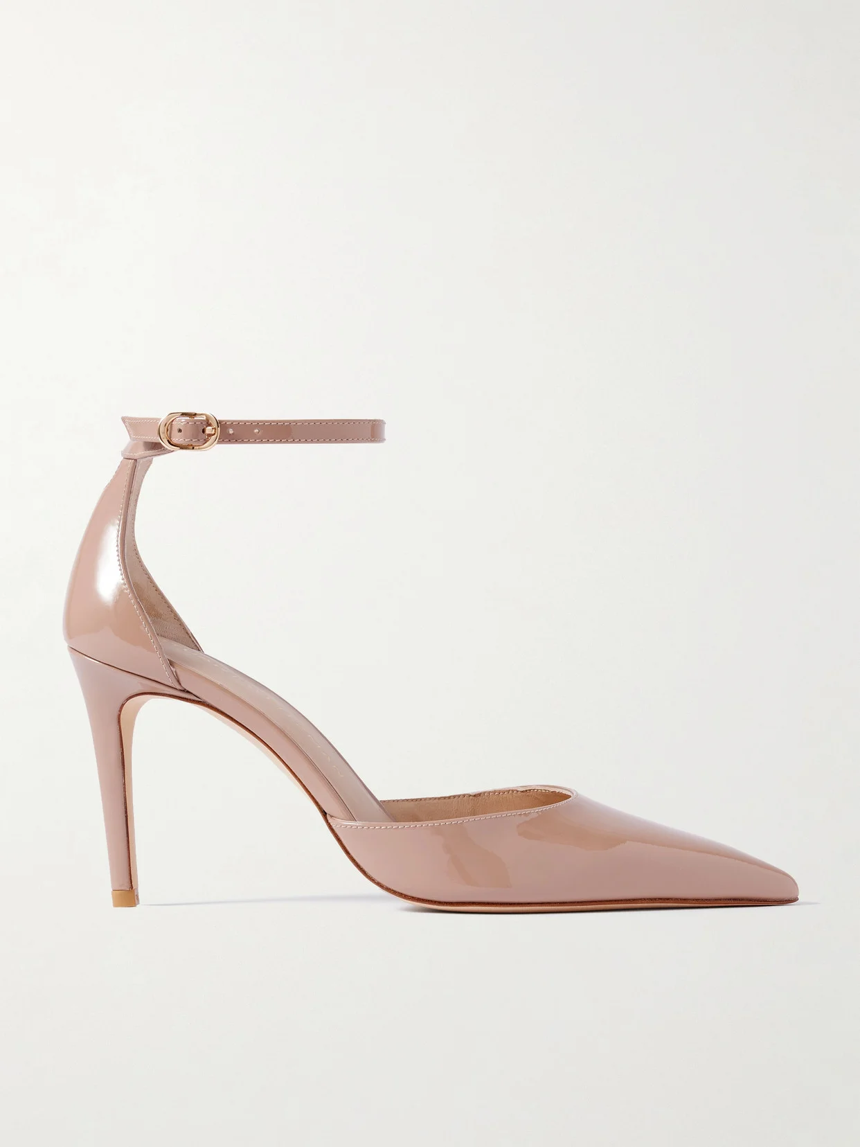 Stuart Power Strap Patent-leather Pumps - 1