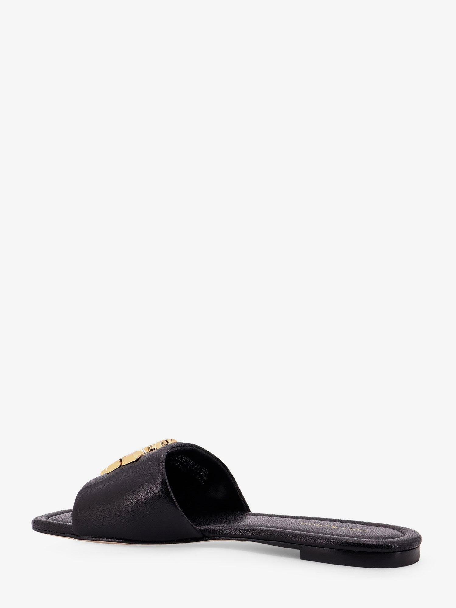 TORY BURCH - Tory Burch Eleanor Leather Flat Sandals - 3
