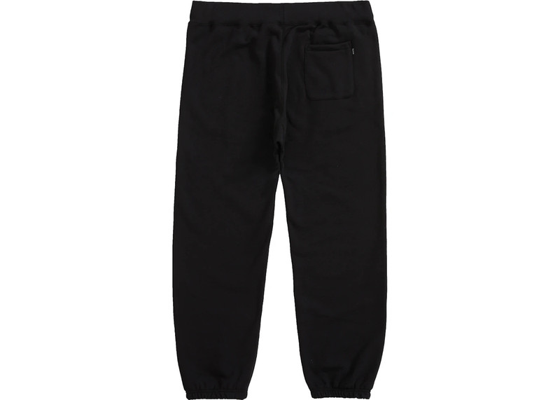Supreme Supreme S Logo Sweatpant (SS20) Black outlook