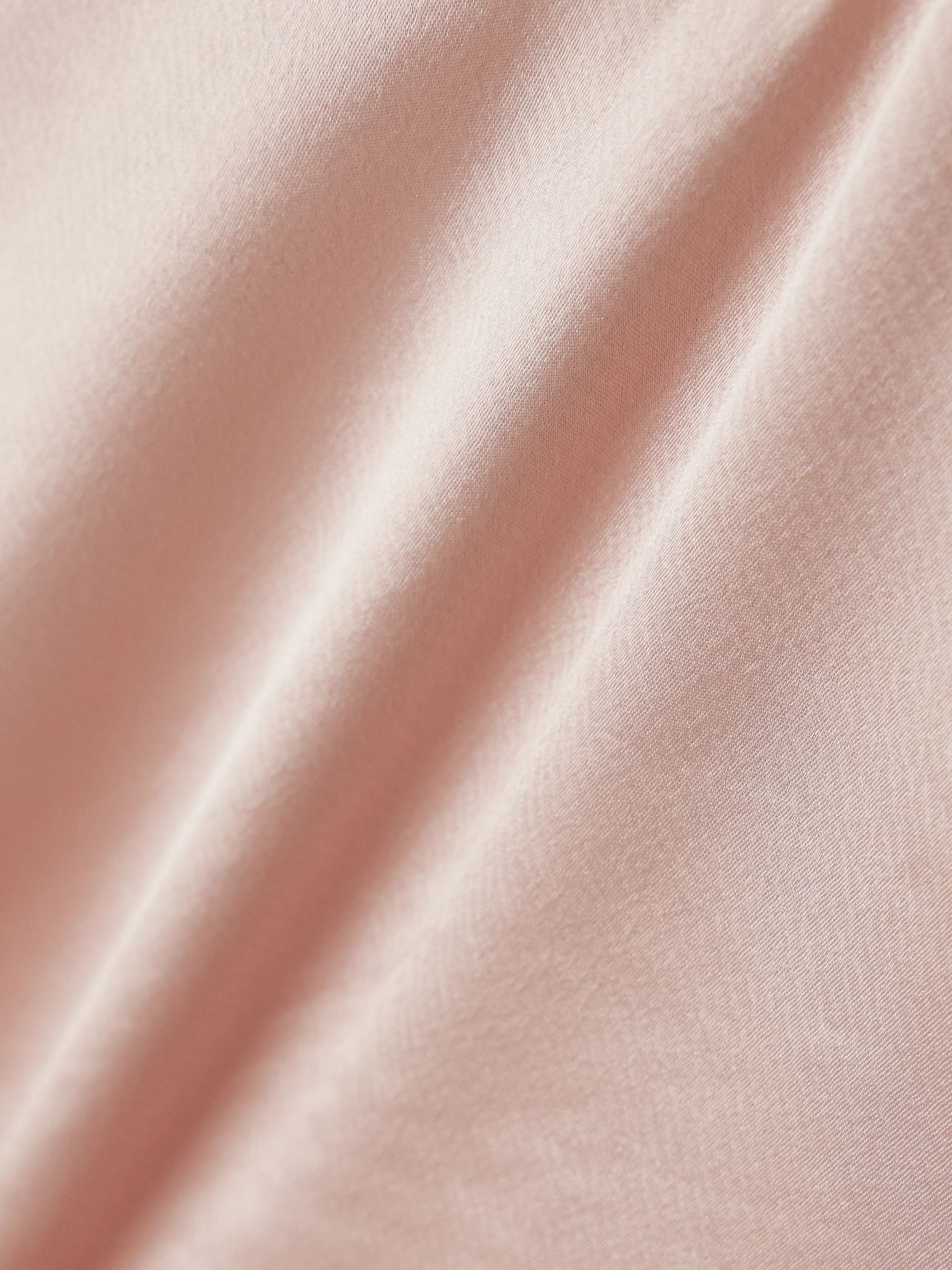 Barb Scoop washed-satin tank Blush - 4