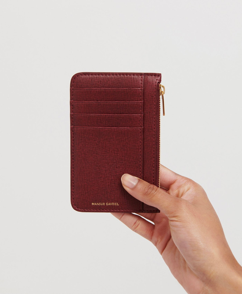 Mansur Gavriel ZIP CARD HOLDER outlook