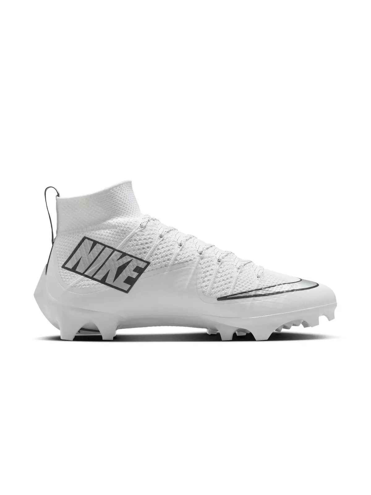 Vapor Edge 360 Untouchable "White/Metallic Silver/Black" Men's Football Cleat - 2