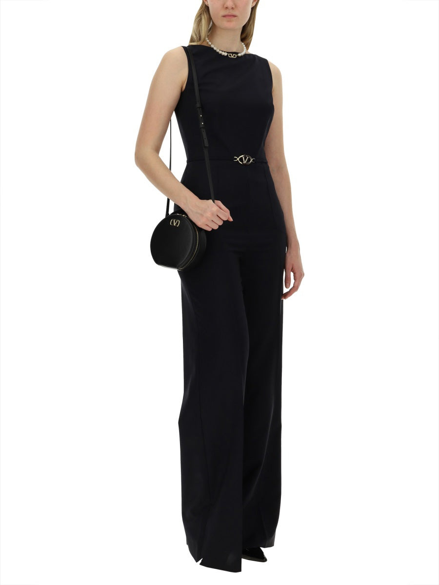 Jumpsuit With V Detail - 2