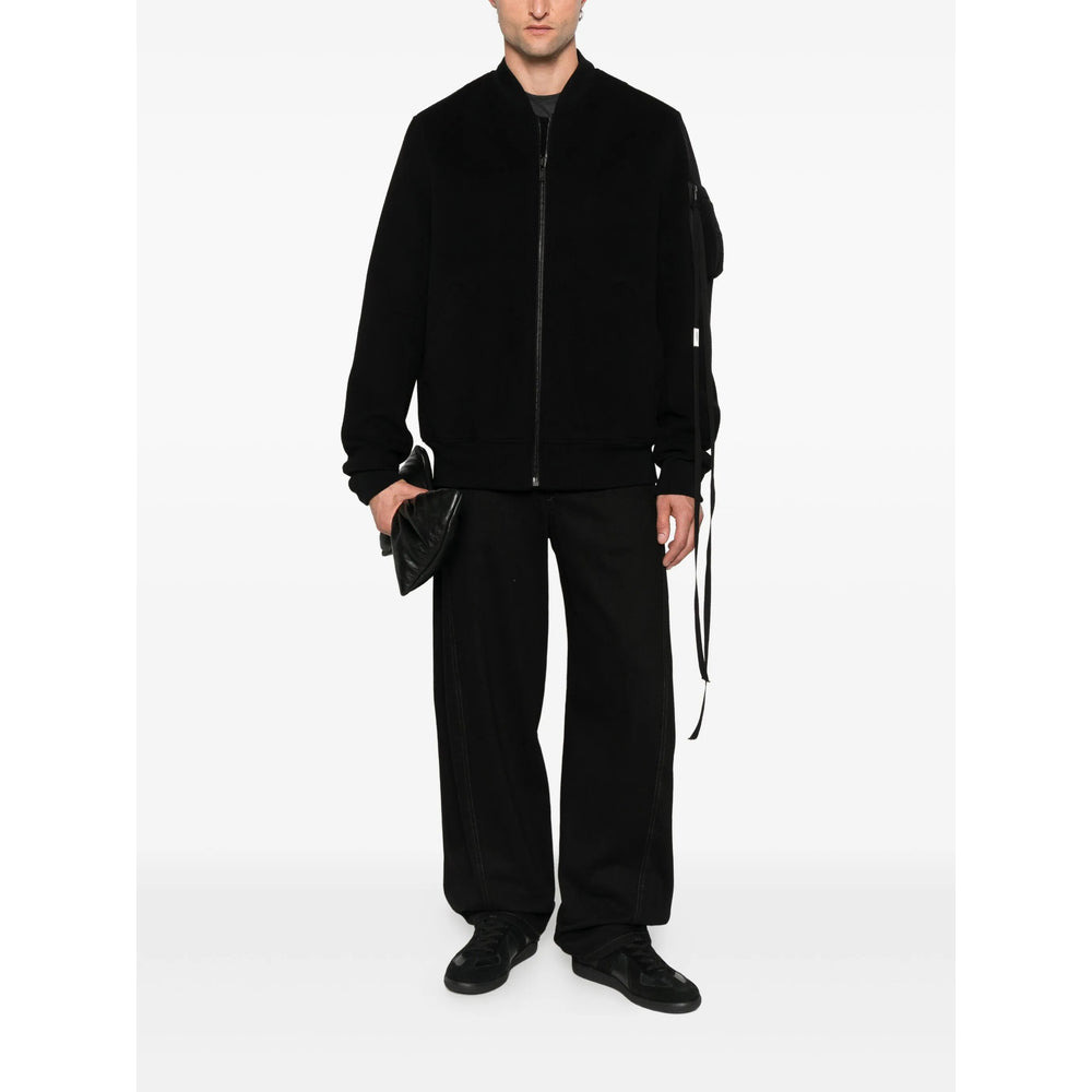 Ann Demeulemeester Black Jackets - Bomber Jackets Men - 3