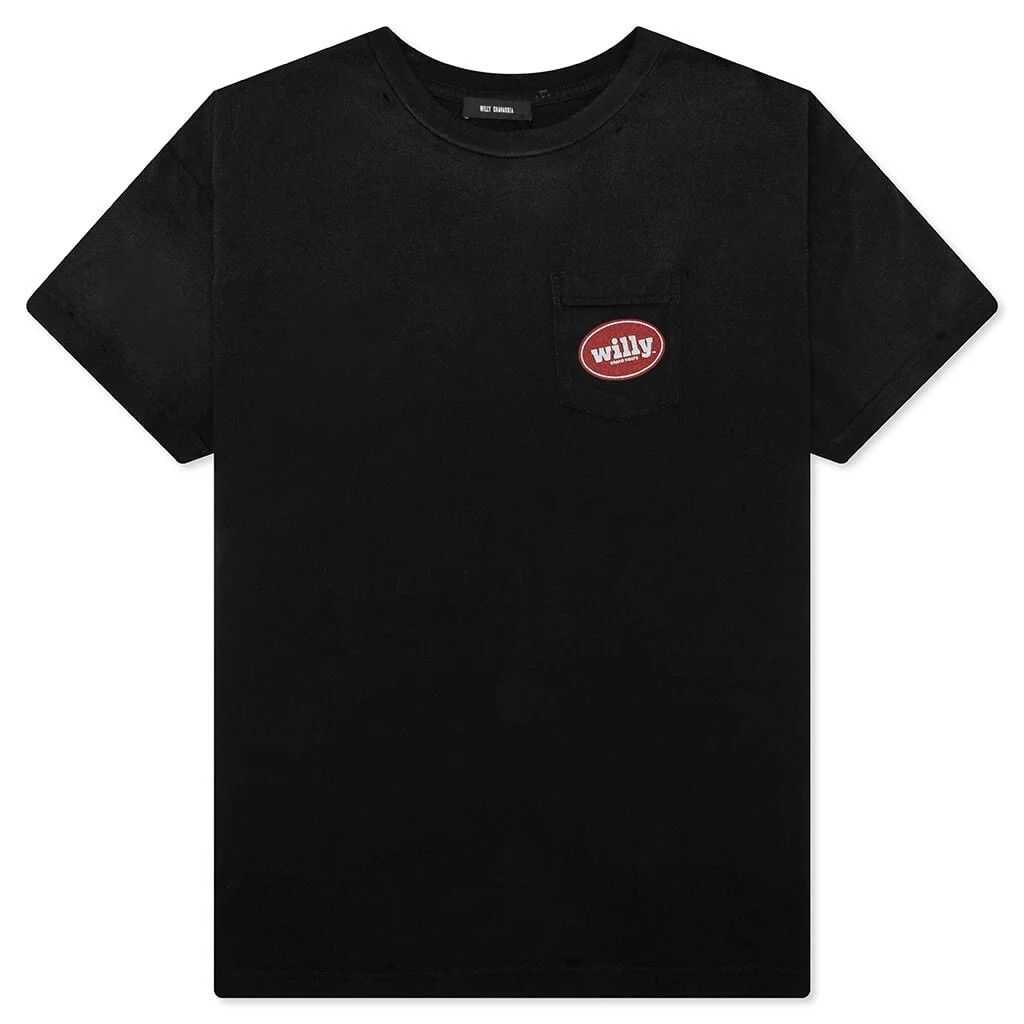 Chorizo Destroyed Short-Sleeve 코튼 셔츠 - 1