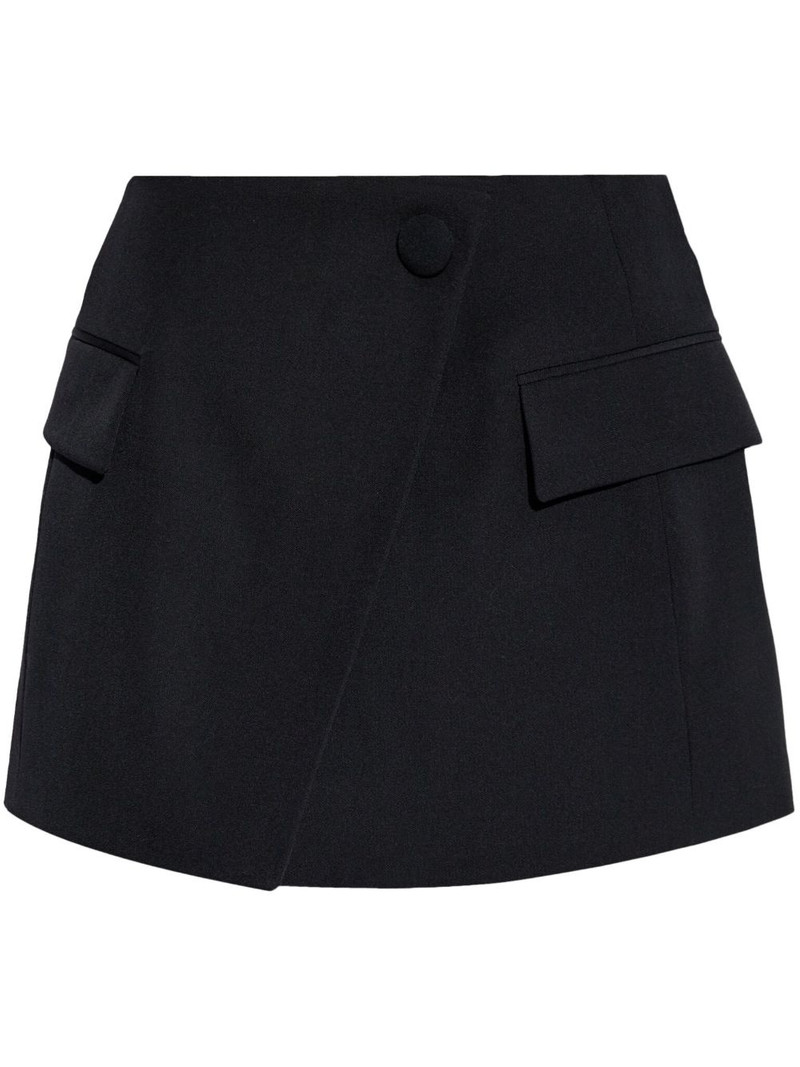 flap-pocket mini skirt 1