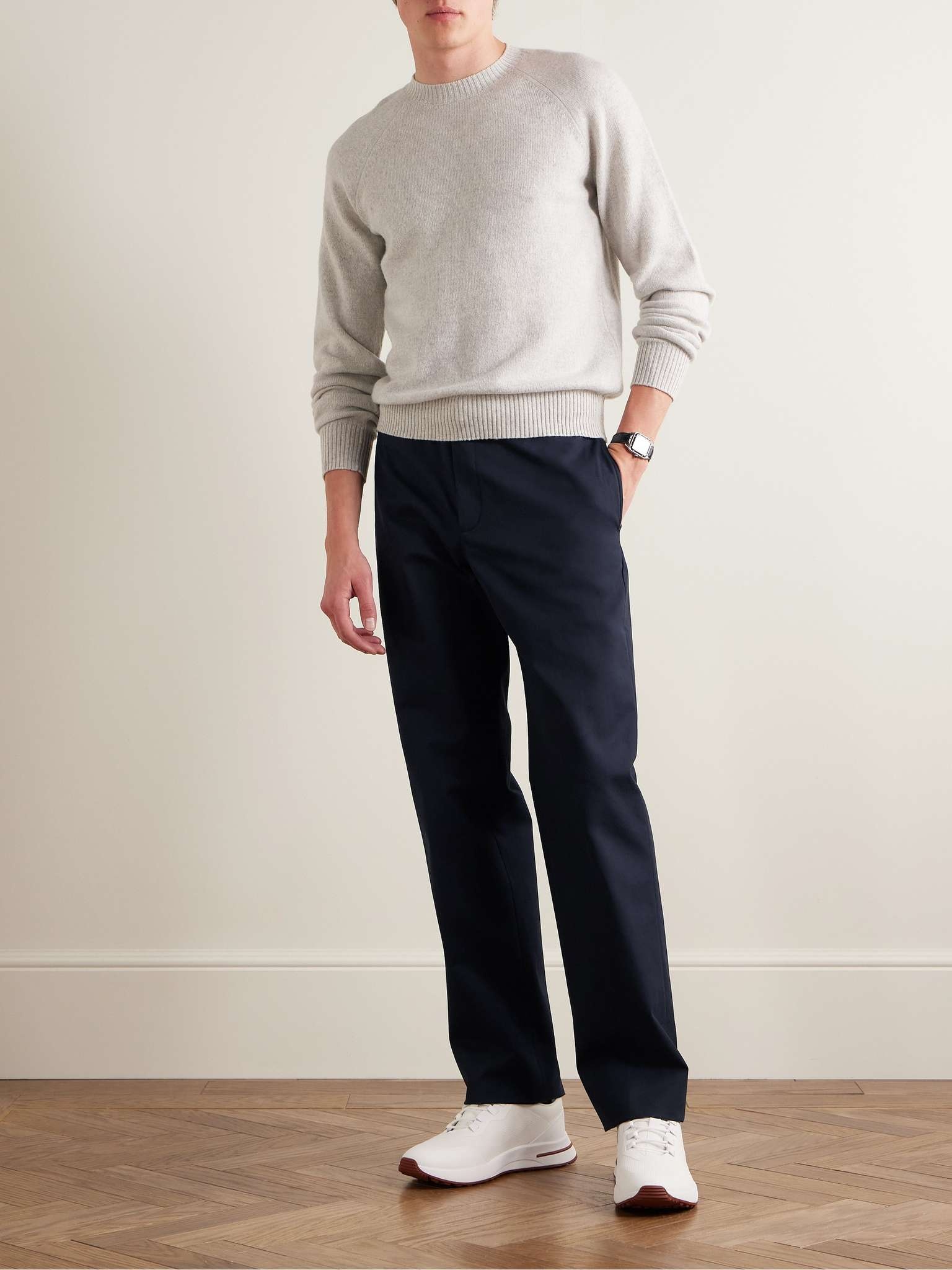 Merse Straight-Leg Cotton-Gabardine Trousers - 2