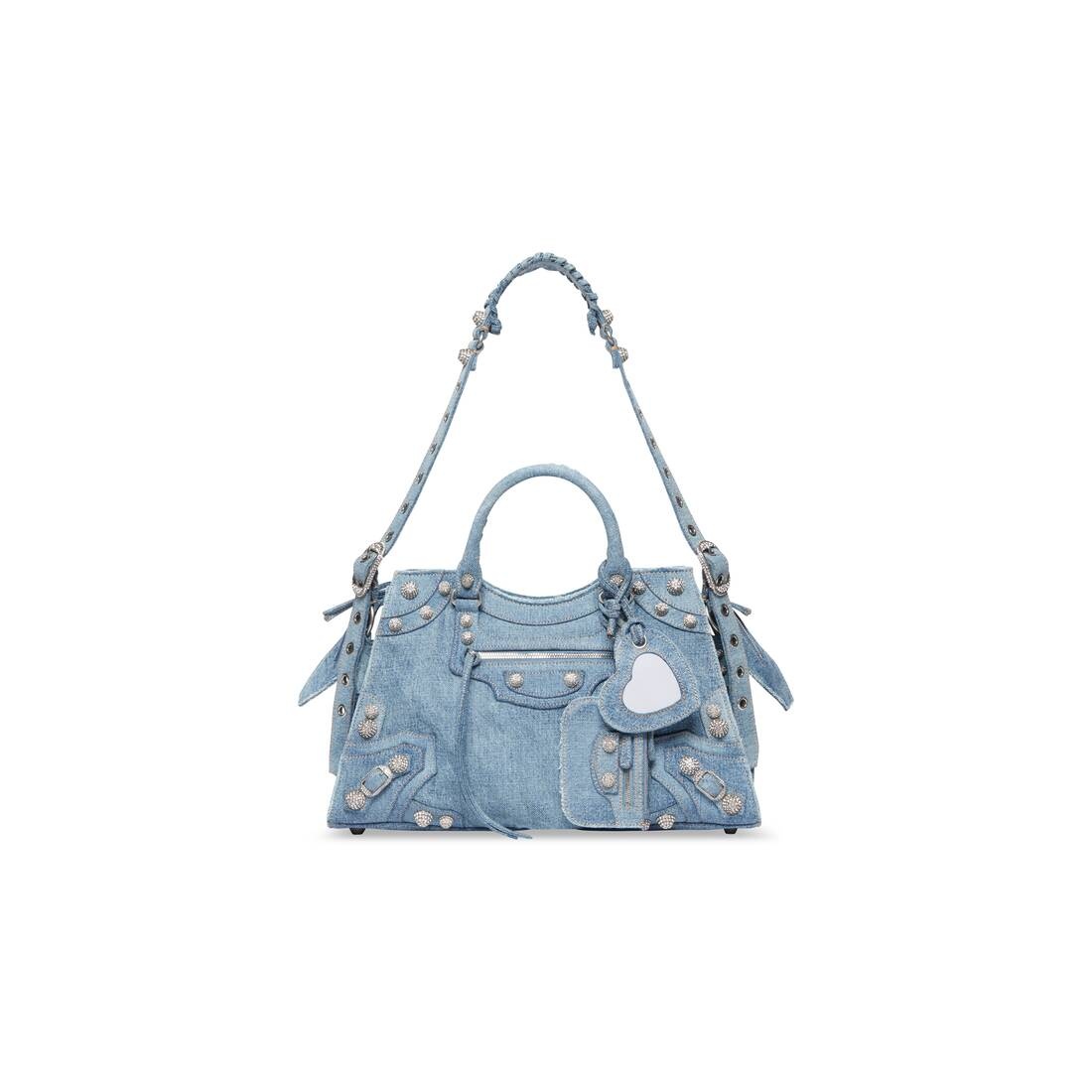 Women's Neo Cagole City Handbag In Denim  in Blue - 1