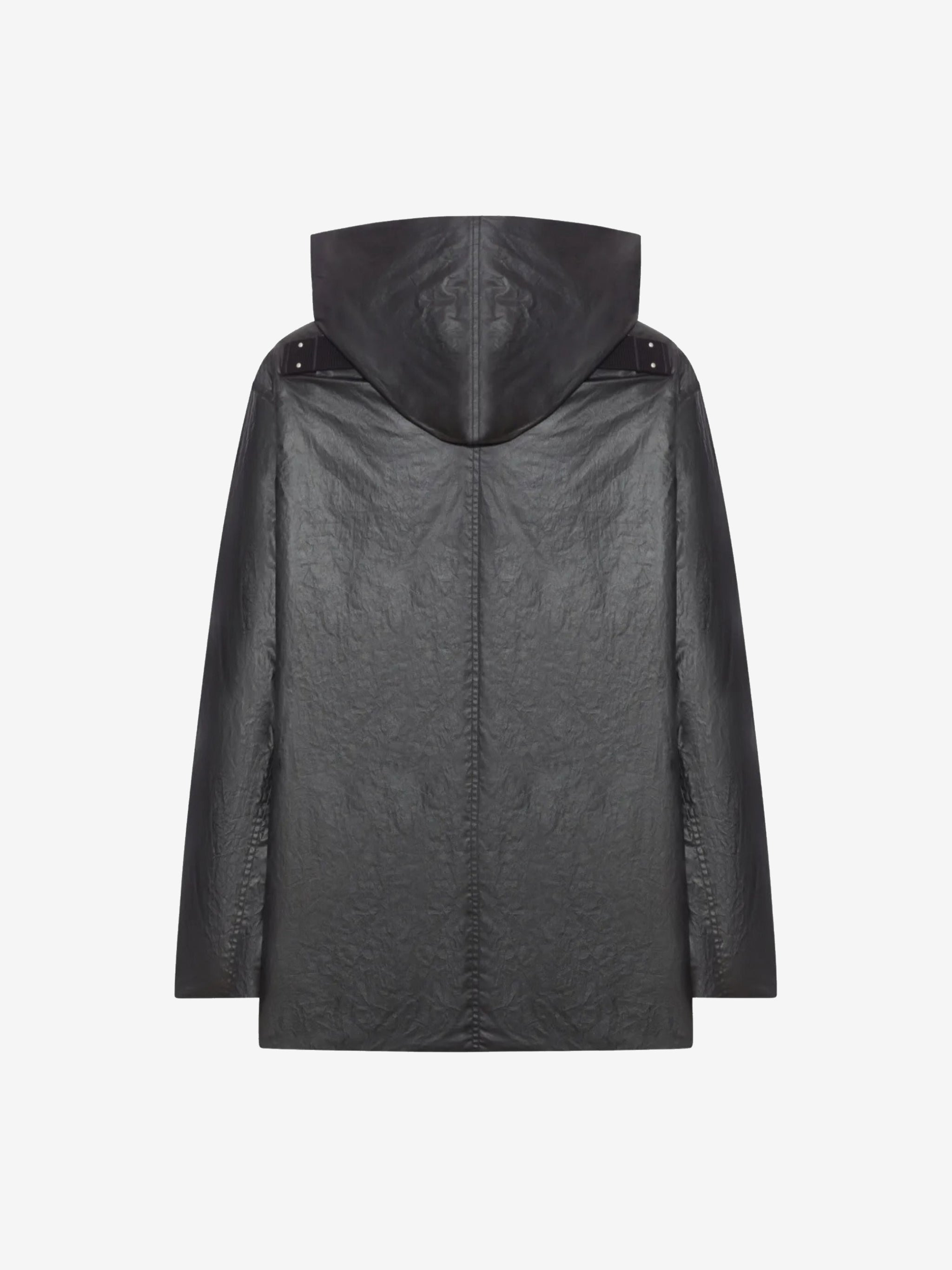 RICK OWENS - Men Cropped Mac Jacket - 2