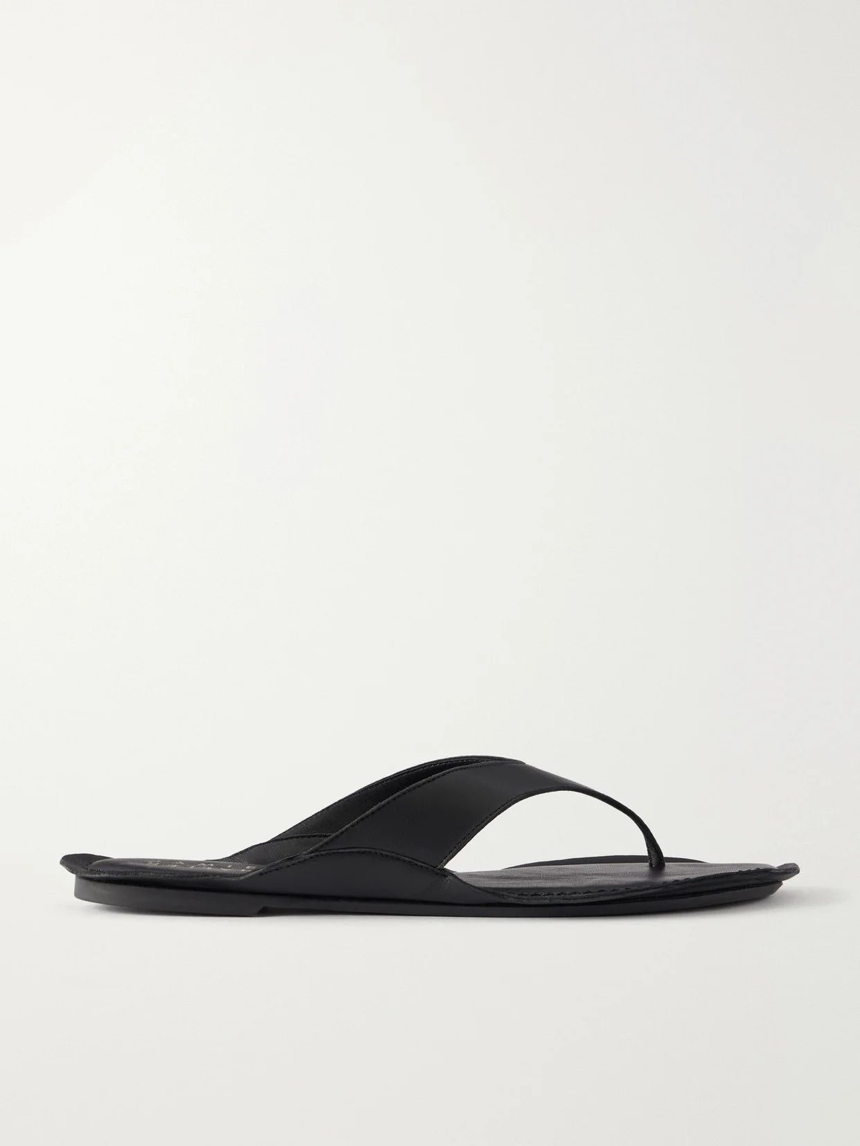 The San Diego Leather Thong Sandals - 1
