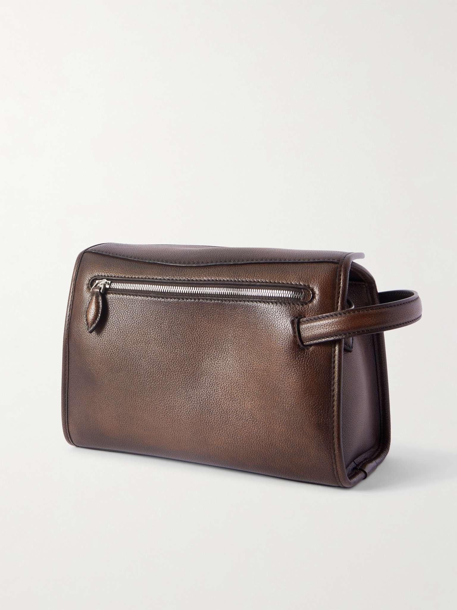 Morning On Strap Venezia Leather Messenger Bag - 3