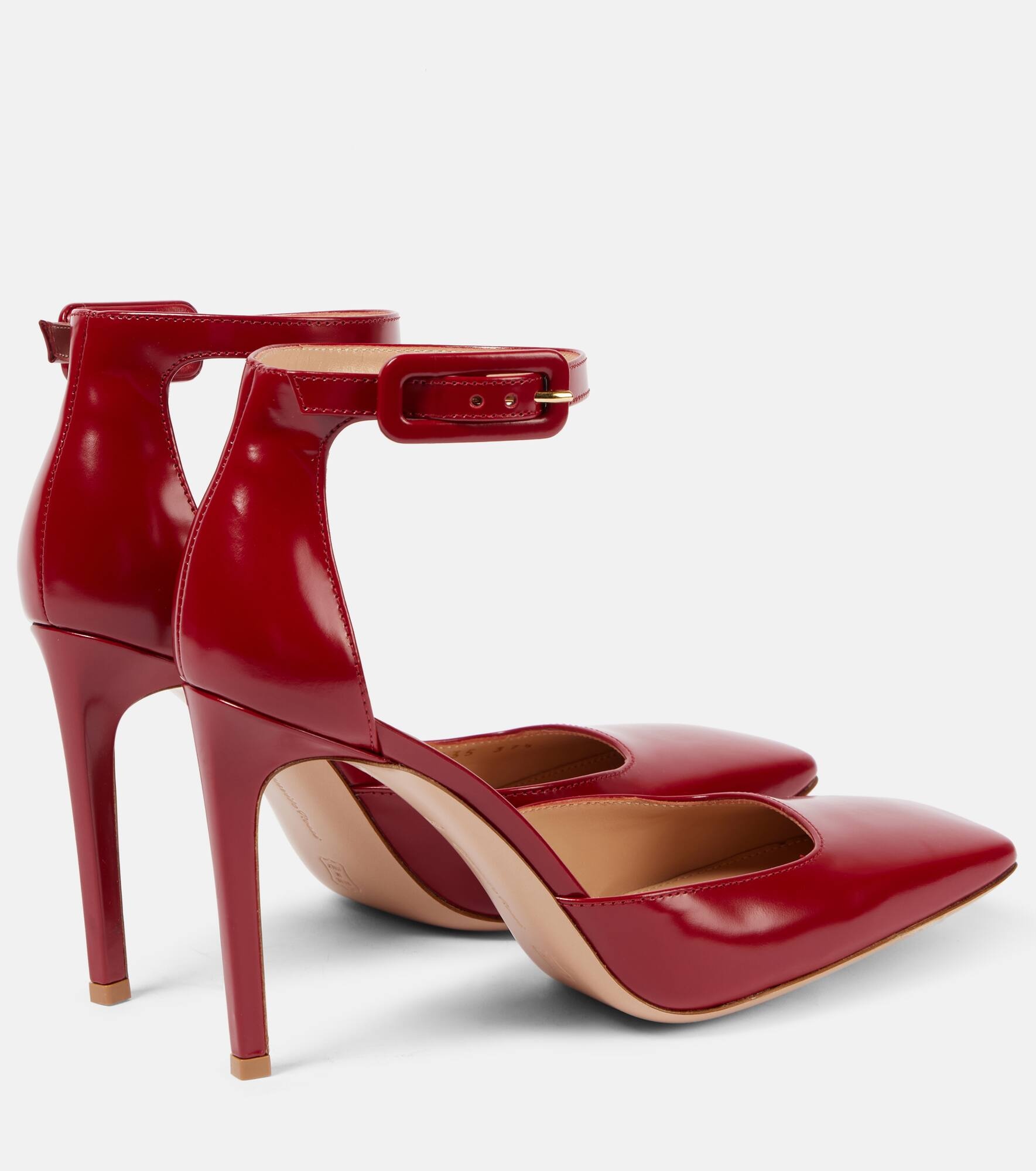 Casey leather d'Orsay pumps - 3