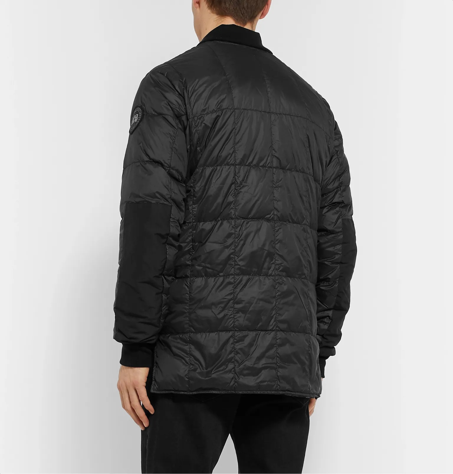 Harbord Quilted Shell Down Bomber Jacket - 5