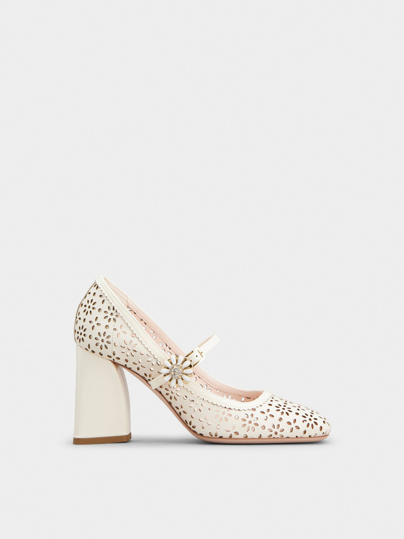 Très Vivier Mary Jane Pumps in leather 1