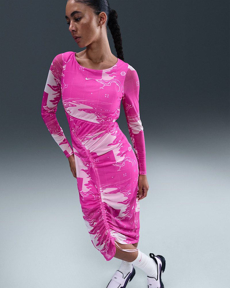 Nike Serena Williams Design Crew Women's Mesh Midi Dress outlook