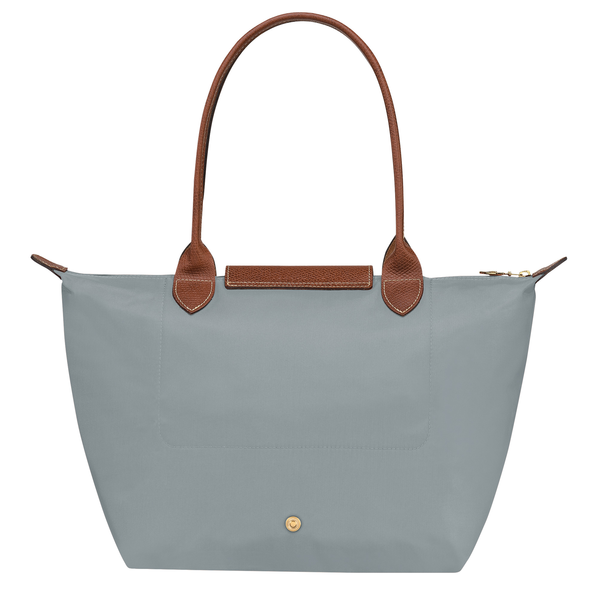 Le Pliage Original M Tote bag Steel - Recycled canvas - 3