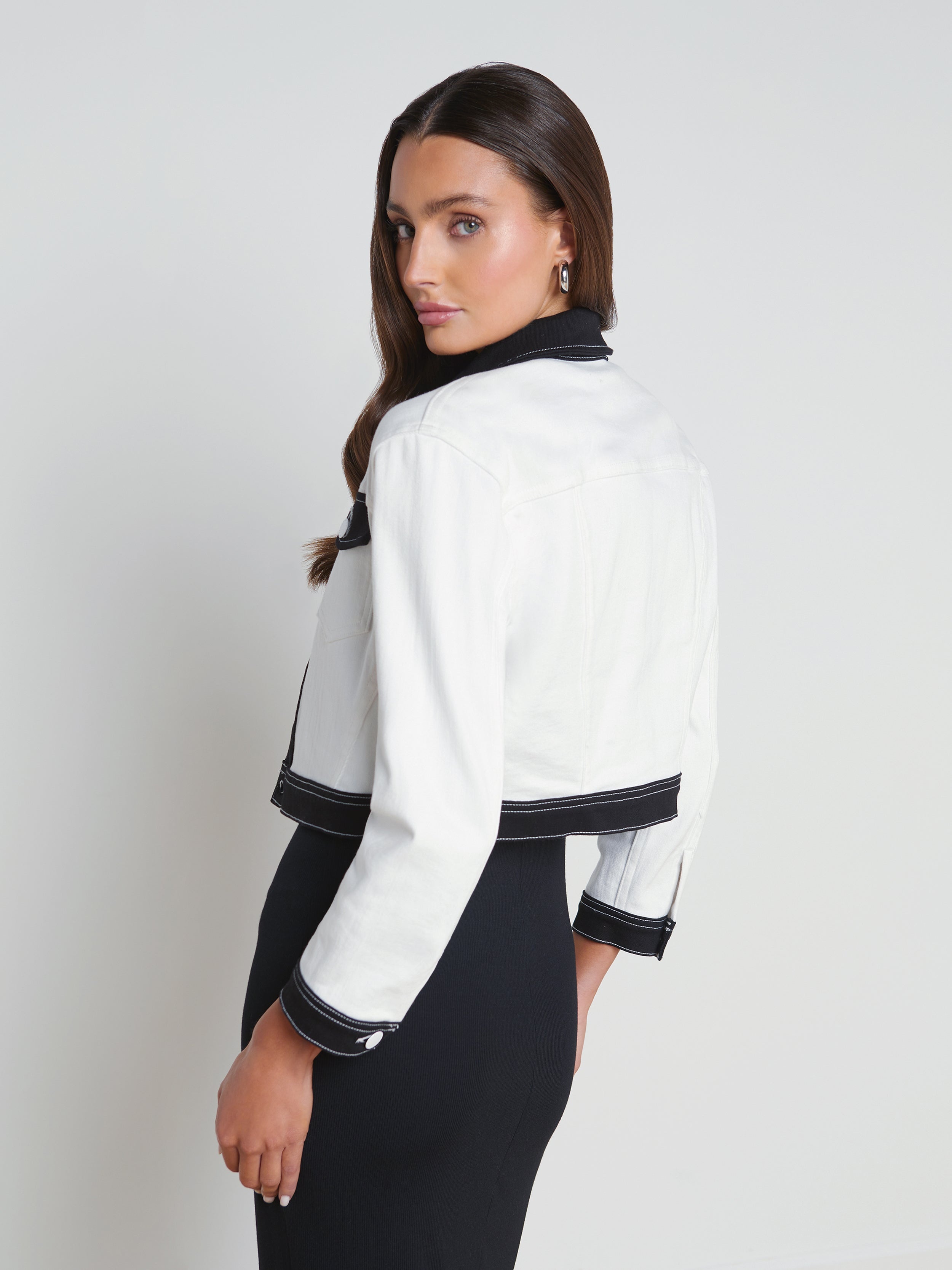 Koda Contrast Denim Jacket - 5
