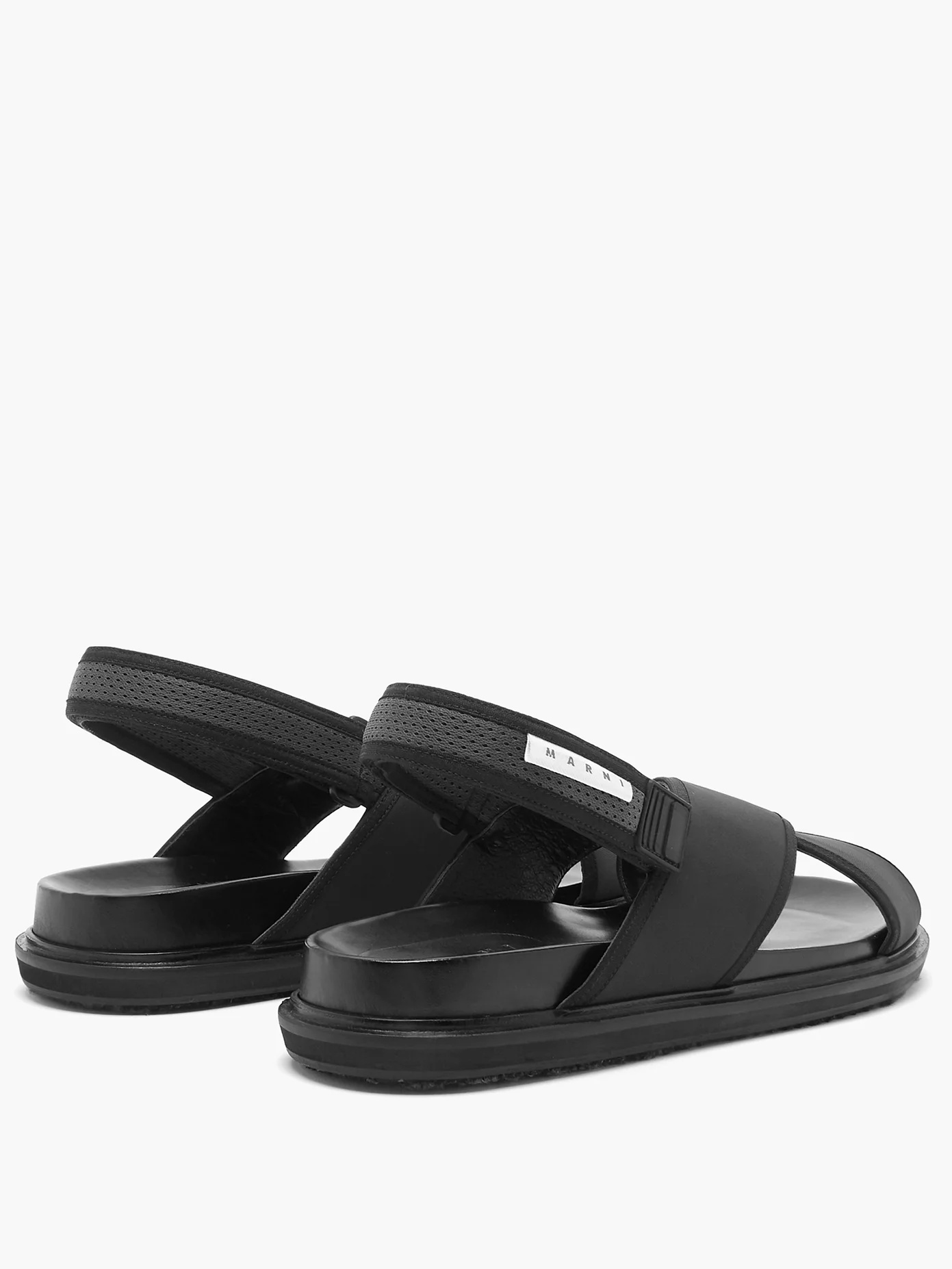 Fussbett crossover-strap technical sandals - 4